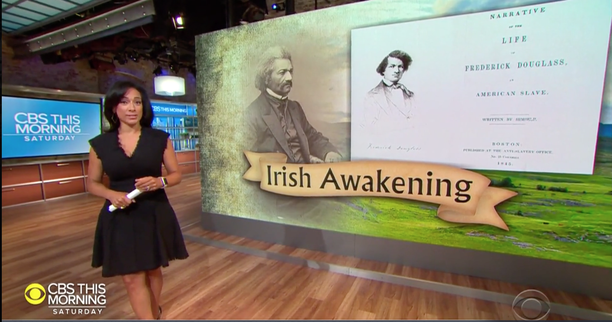 CBS News: Frederick Douglass and Ireland
