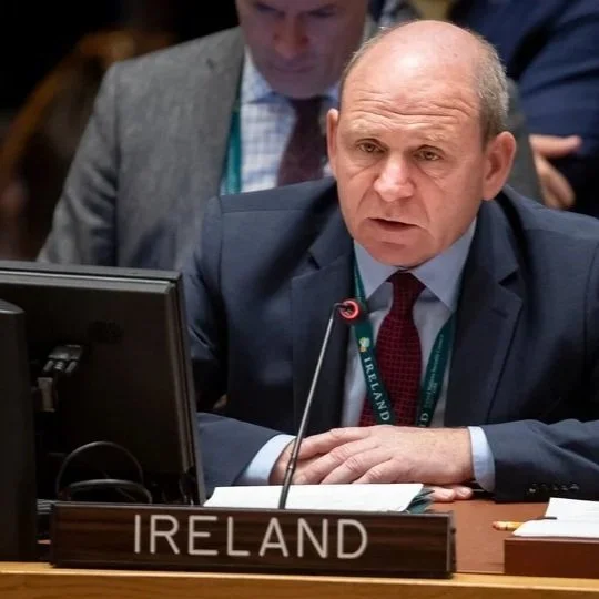 H.E. Ambassador Fergal Mythen, Permanent Representative of Ireland to the United Nations, discusses Ireland’s role at the UN and strategies for building mutual understanding and consensus