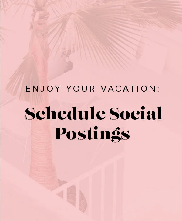 Schedule Social Postings