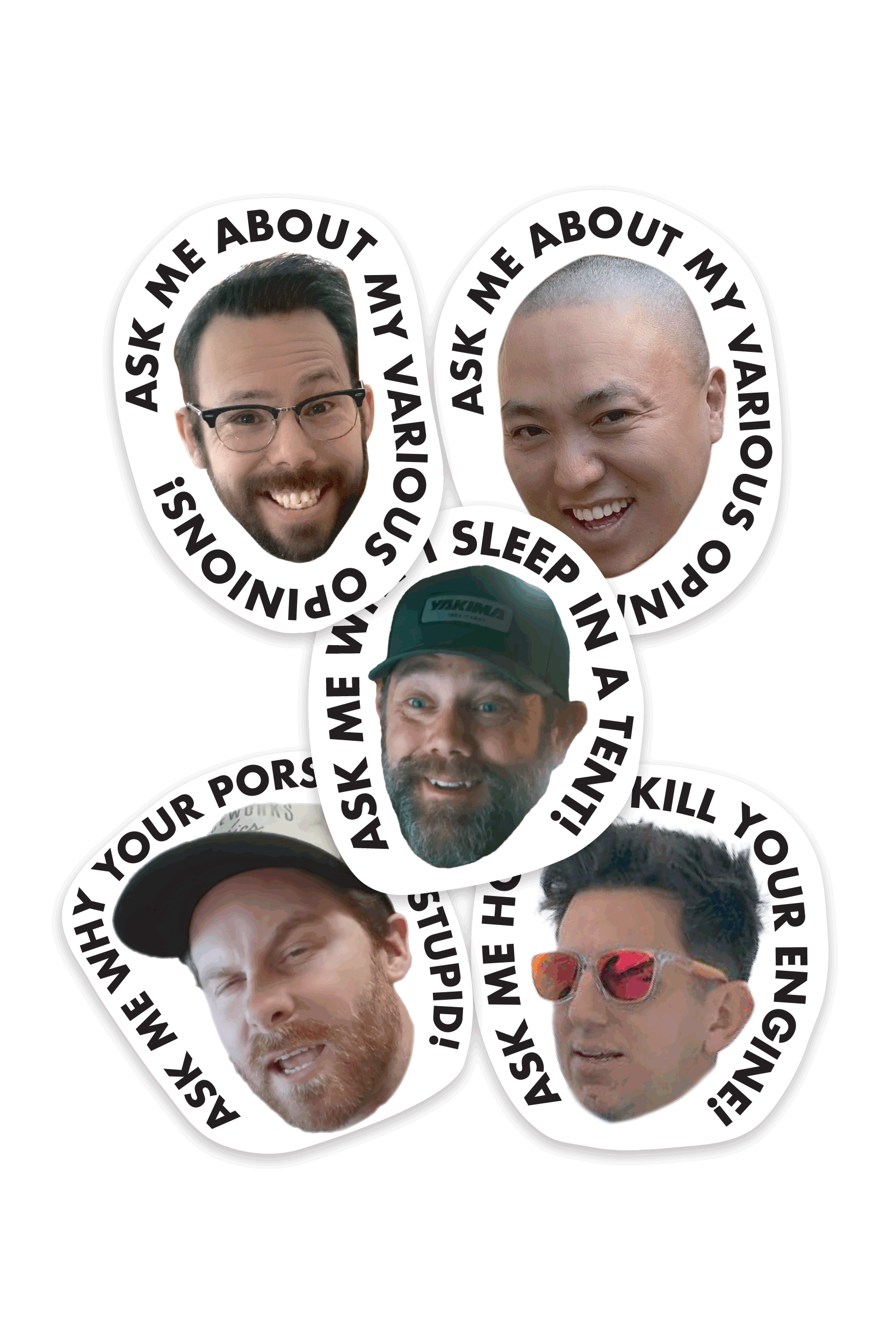 Big Opinions Sticker Pack