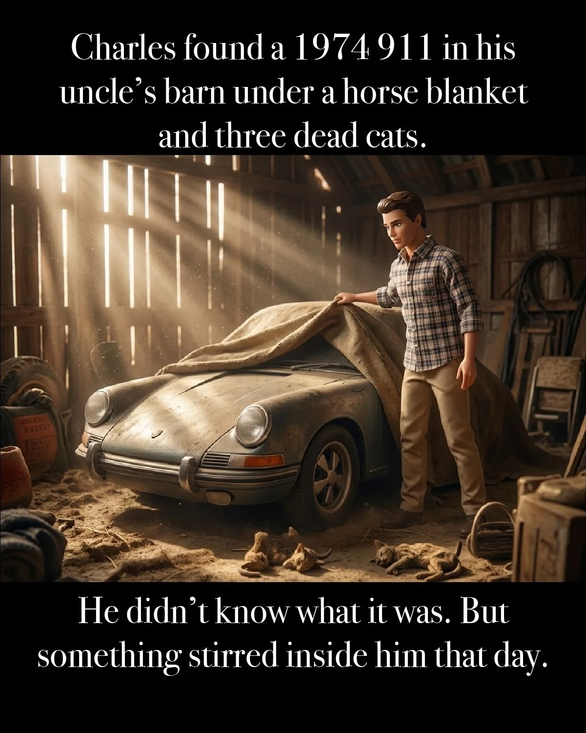 Charles story is a cautionary tale we&rsquo;ve heard too many times. Drive your car.

New collection of tees and caps on the site now.