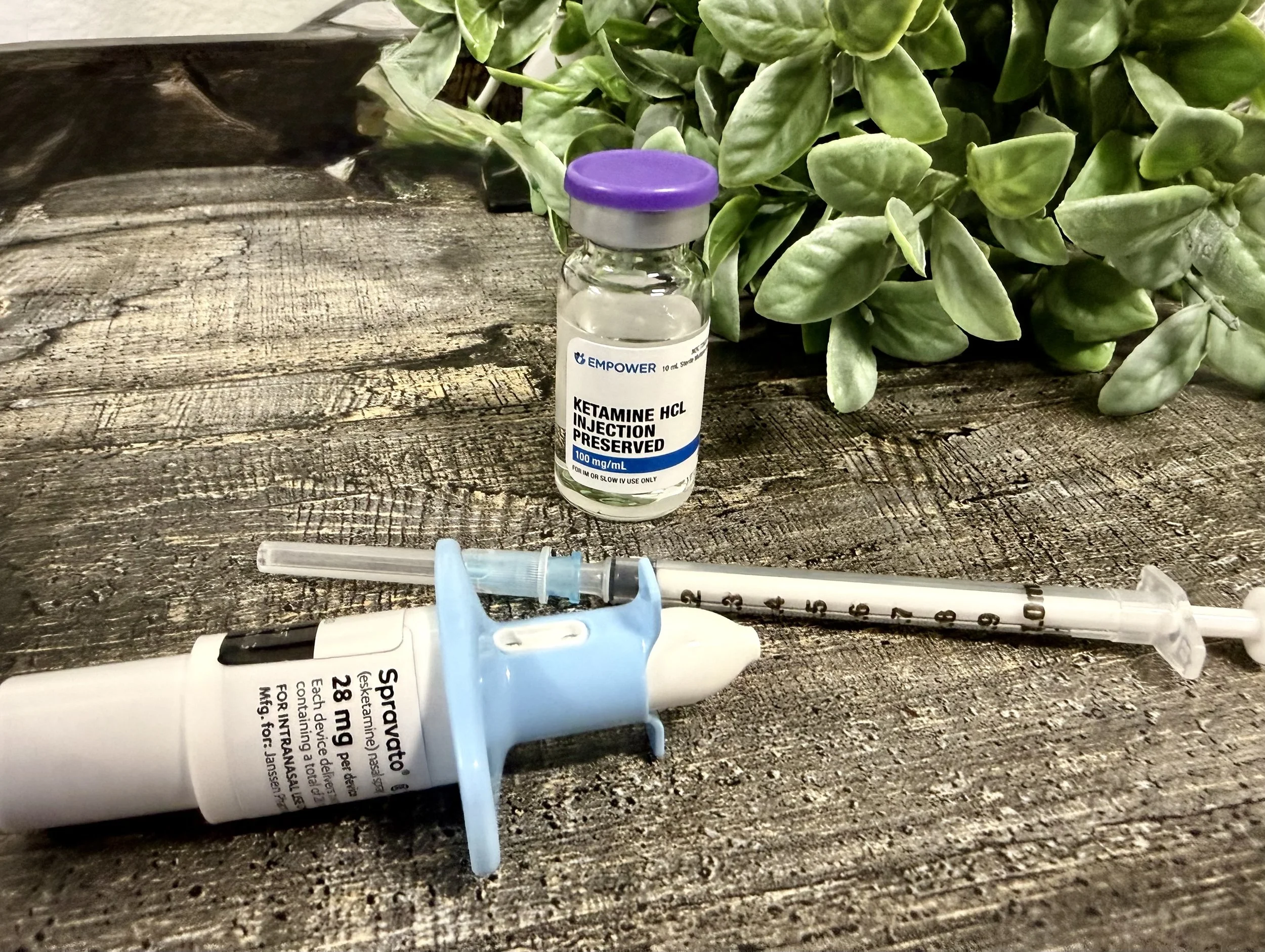 esketamine versus IV ketamine