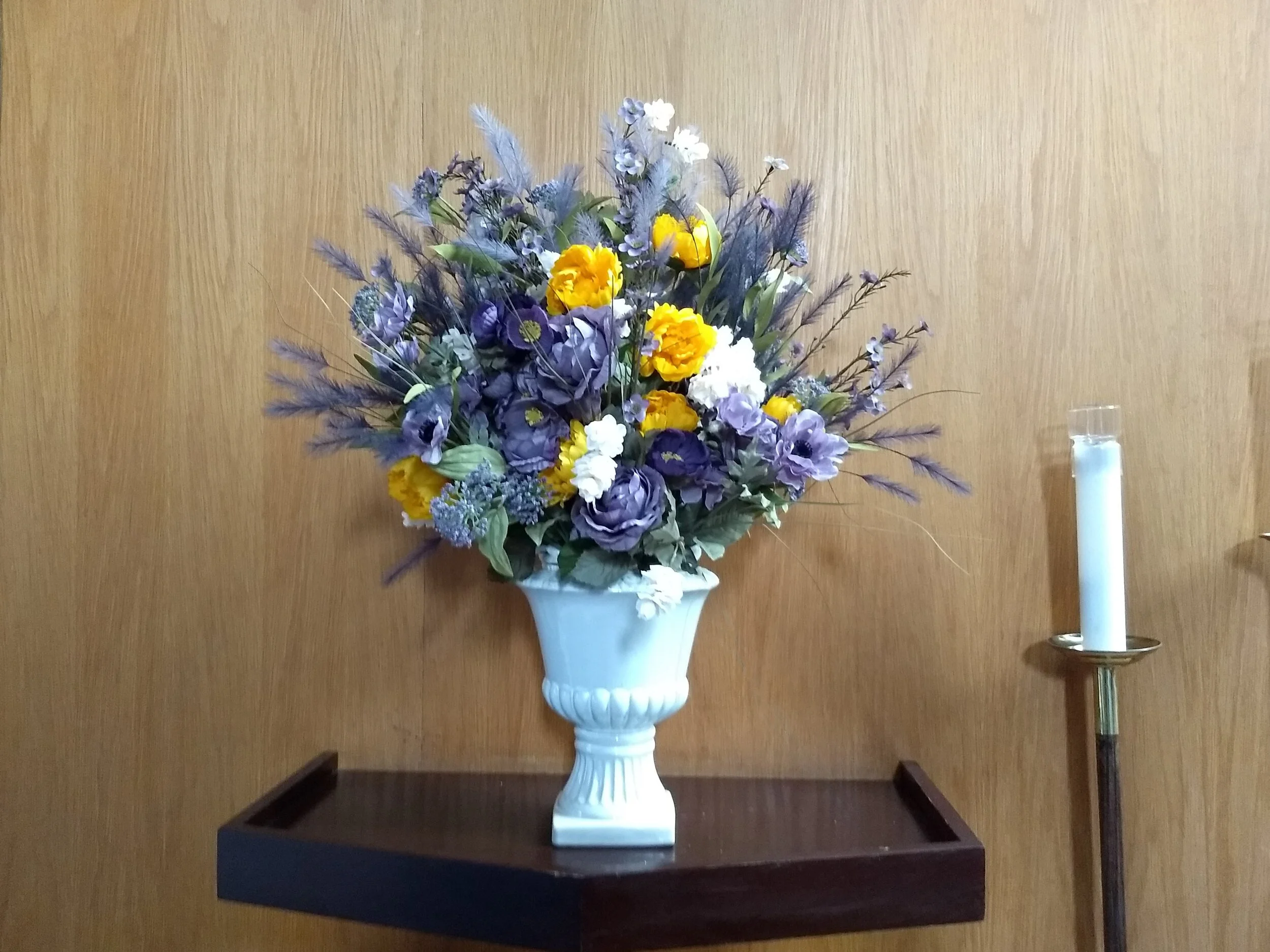 Arrangement Delivery Schedule Altar Flowers