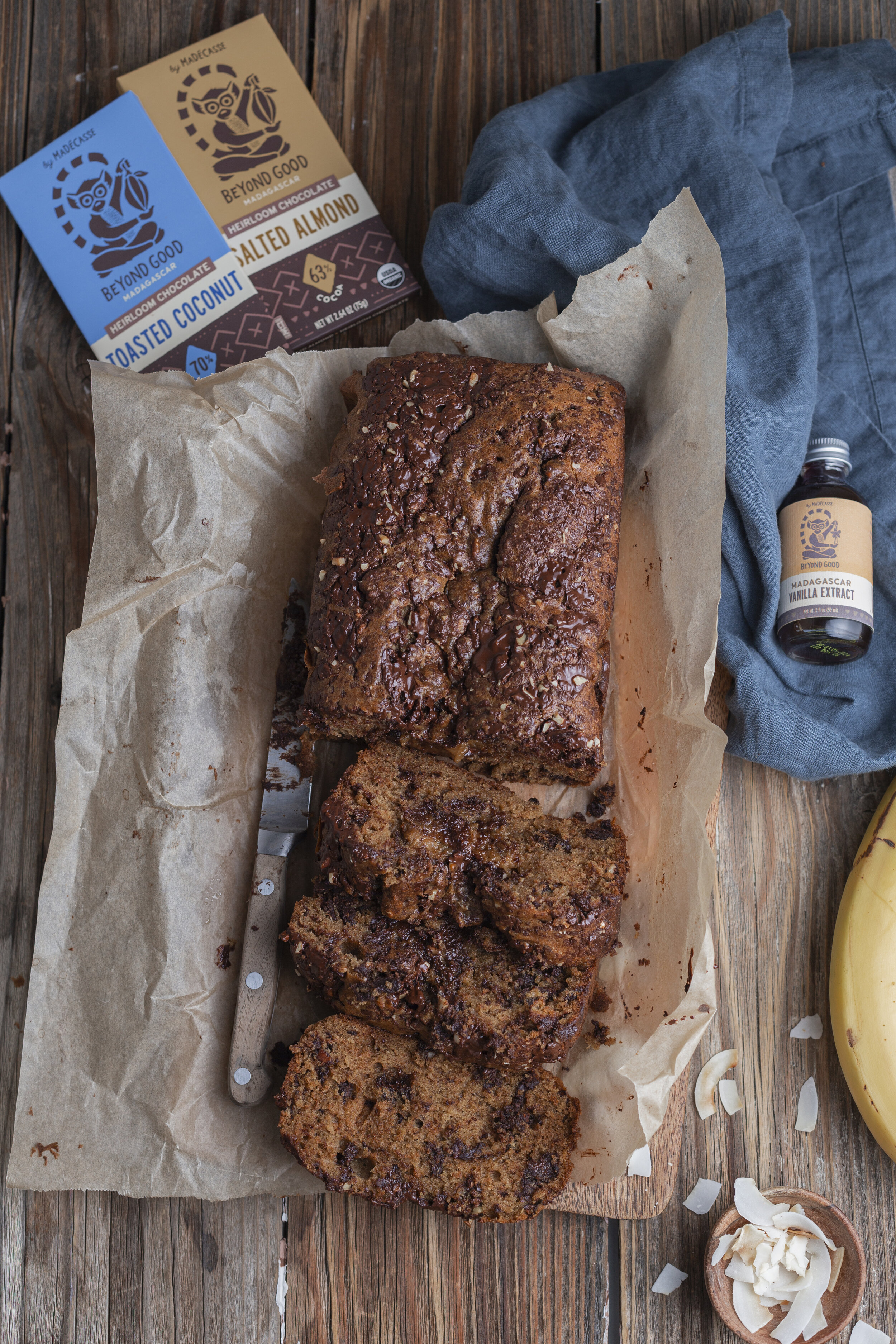 Chocolate Chunk Banana Bread