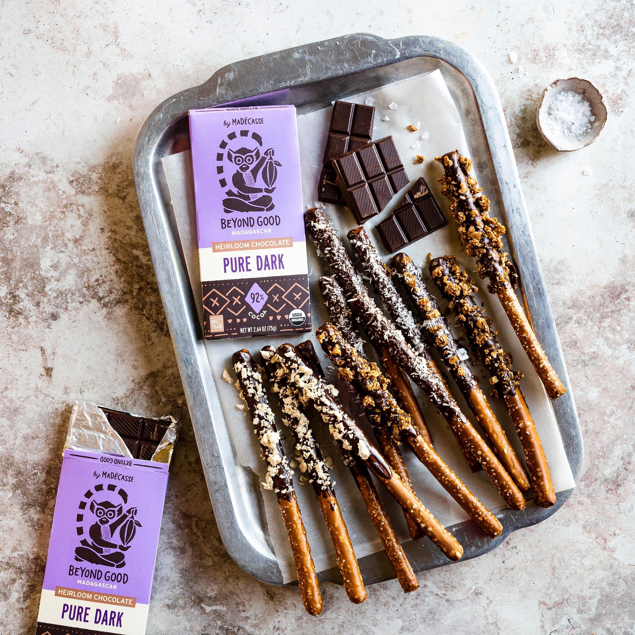 Chocolate Dipped Pretzels