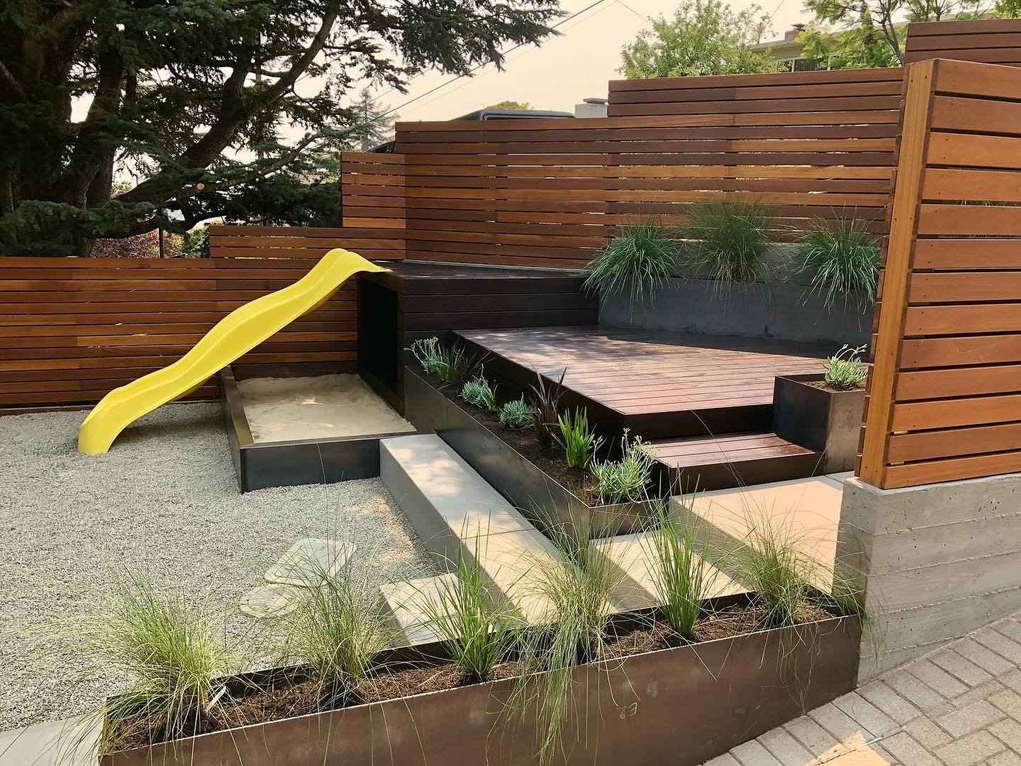 Creating outdoor spaces where memories are made ✨ Amazing result in this family-friendly project 🪵🌱🍄

#familytime #landscapedesign #landscapearchitecture #familyhome #gardendesign #landscapingdesign #landscapingideas #outdoorlifestyle