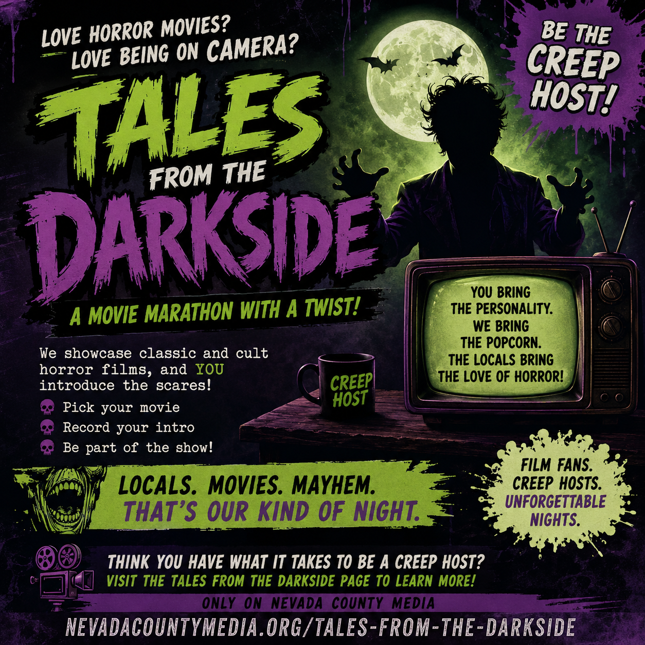 Tales of the Darkside Host Recording