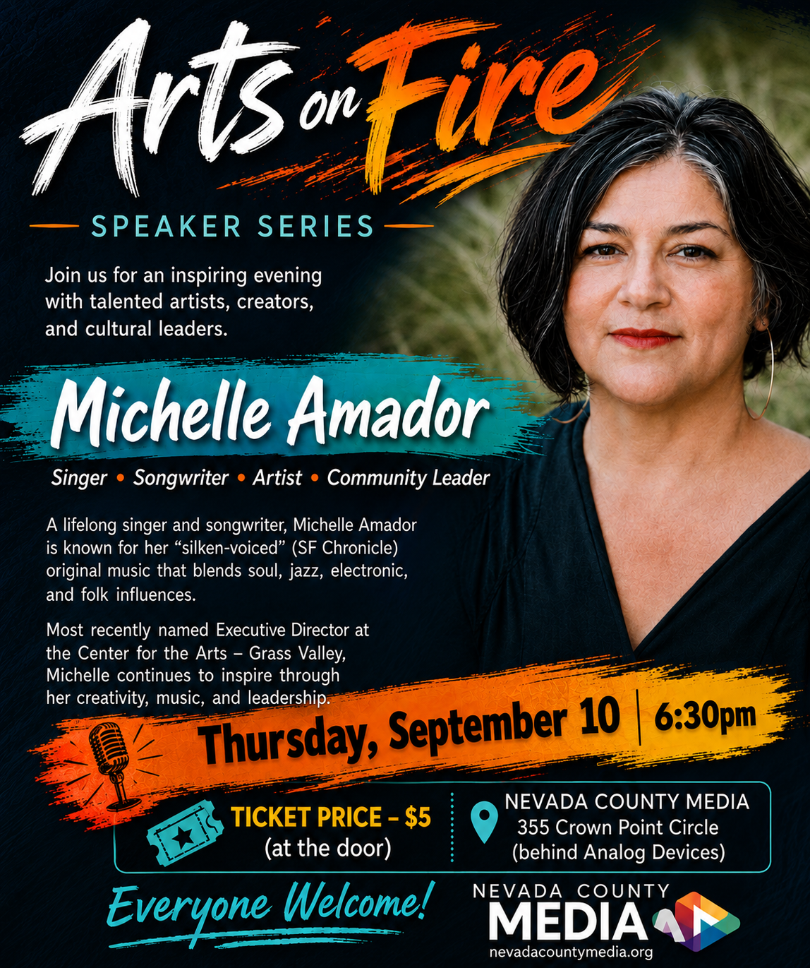 Arts on Fire Lecture Series - Michelle Amador