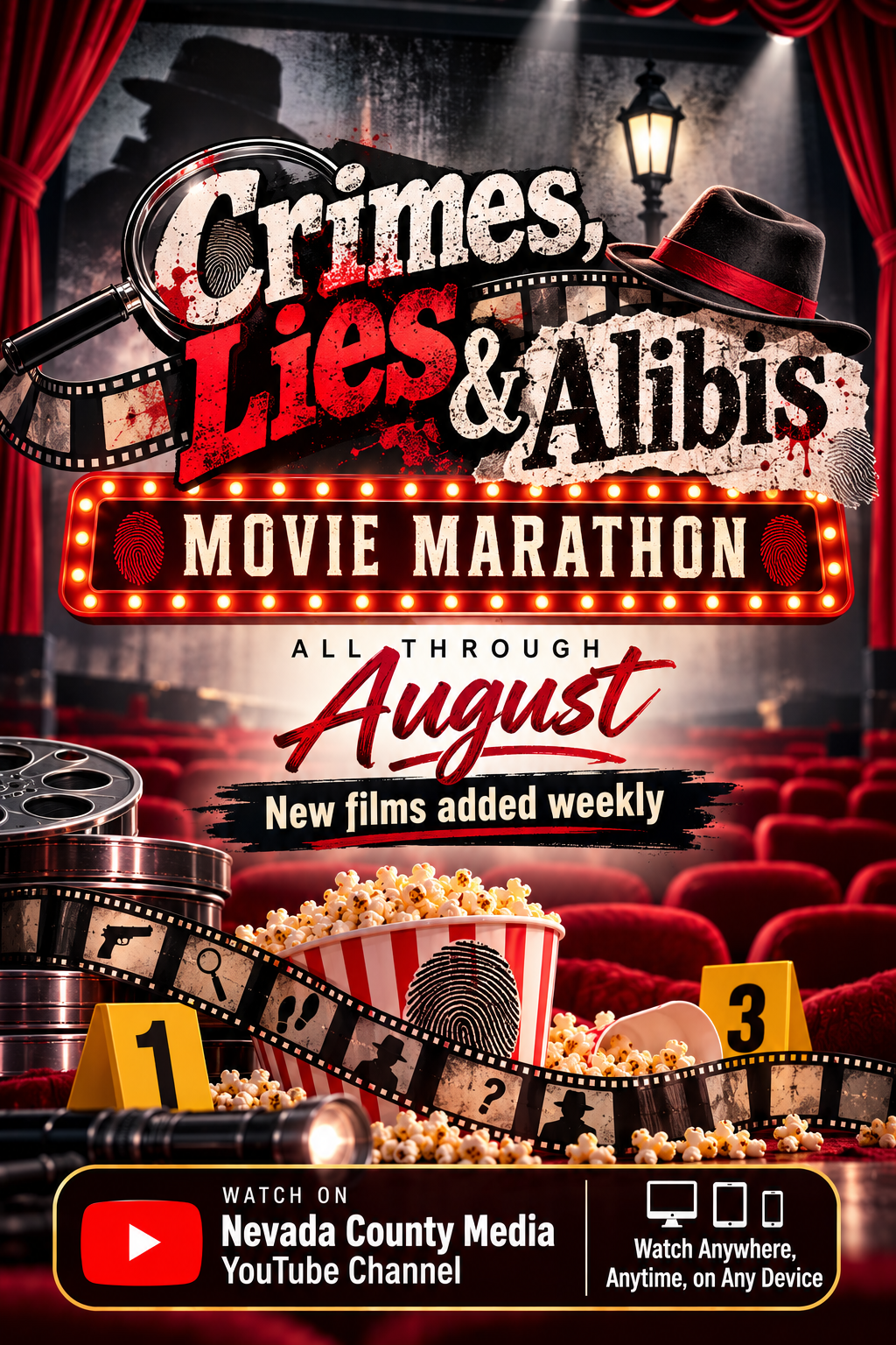 Crimes, Lies & Alibis Movie Marathon