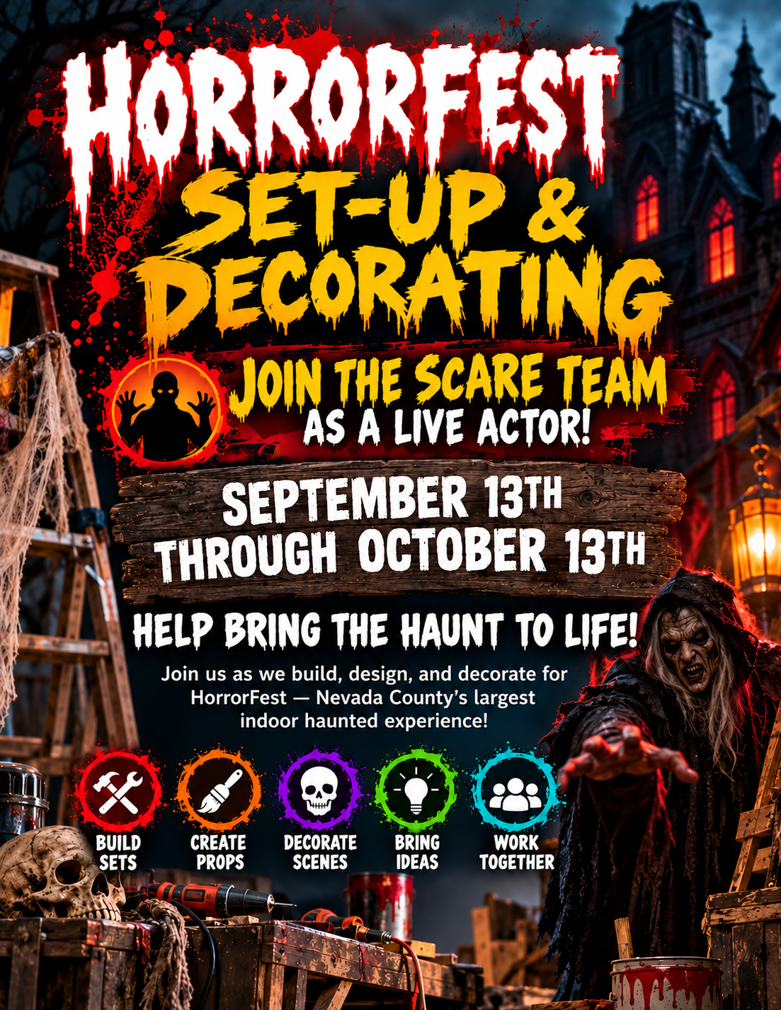 HorrorFest - Join the Scare Team