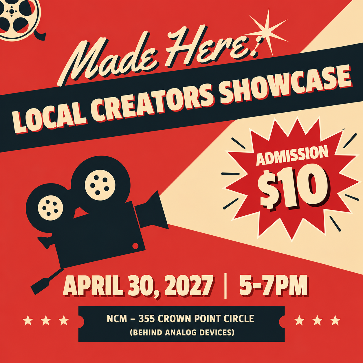 MADE HERE - A Local Creators Showcase