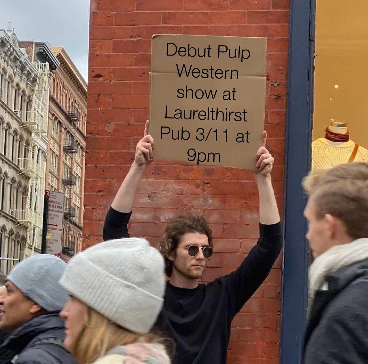 If you were looking for a sign that you should come to the show Friday at @laurelthirstpub , here it is&hellip;🥁 #pdx #pdxmusic #pdxcountry #countrymusic #country #live #music #indie #singer #songwriter #pdxcountrymusic #portland #livemusic