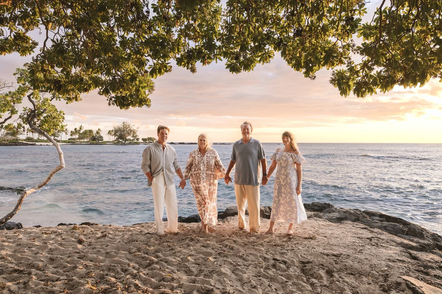 Kukio Beach Sunset Family Portrait Session_Big Island Photographer-3173.jpg