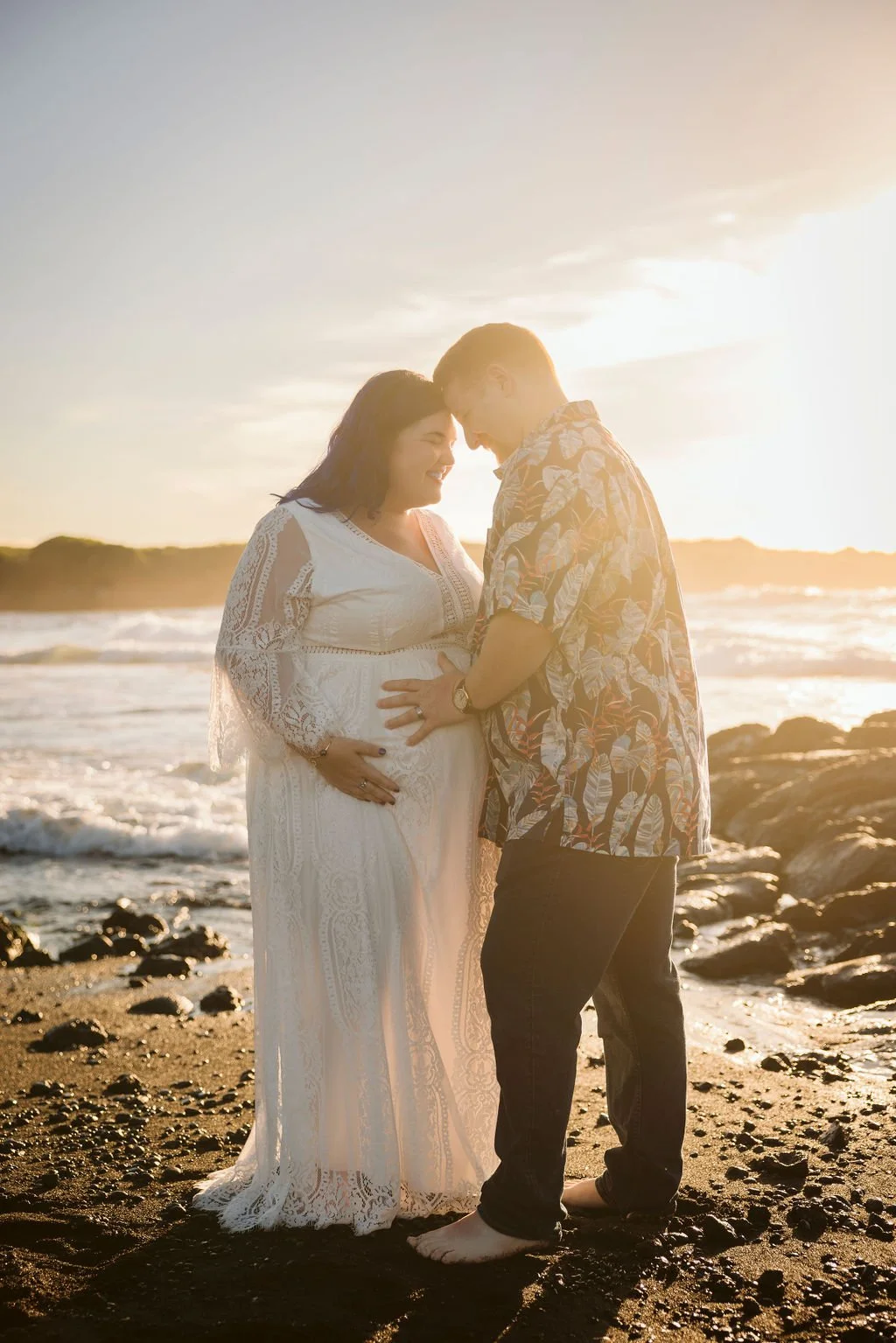 Punalu'u Black Sand Beach Maternity Session- Big Island, Hawaii- Anita Zamani Photography -45.jpg