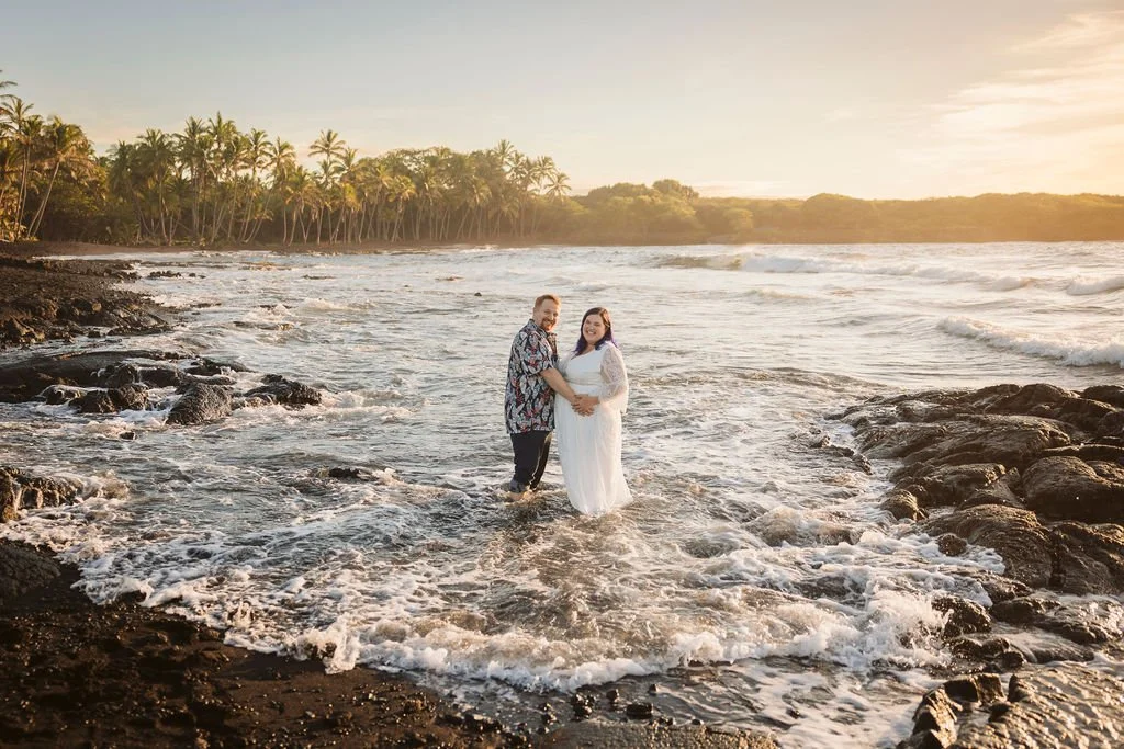 Punalu'u Black Sand Beach Maternity Session- Big Island, Hawaii- Anita Zamani Photography -47.jpg