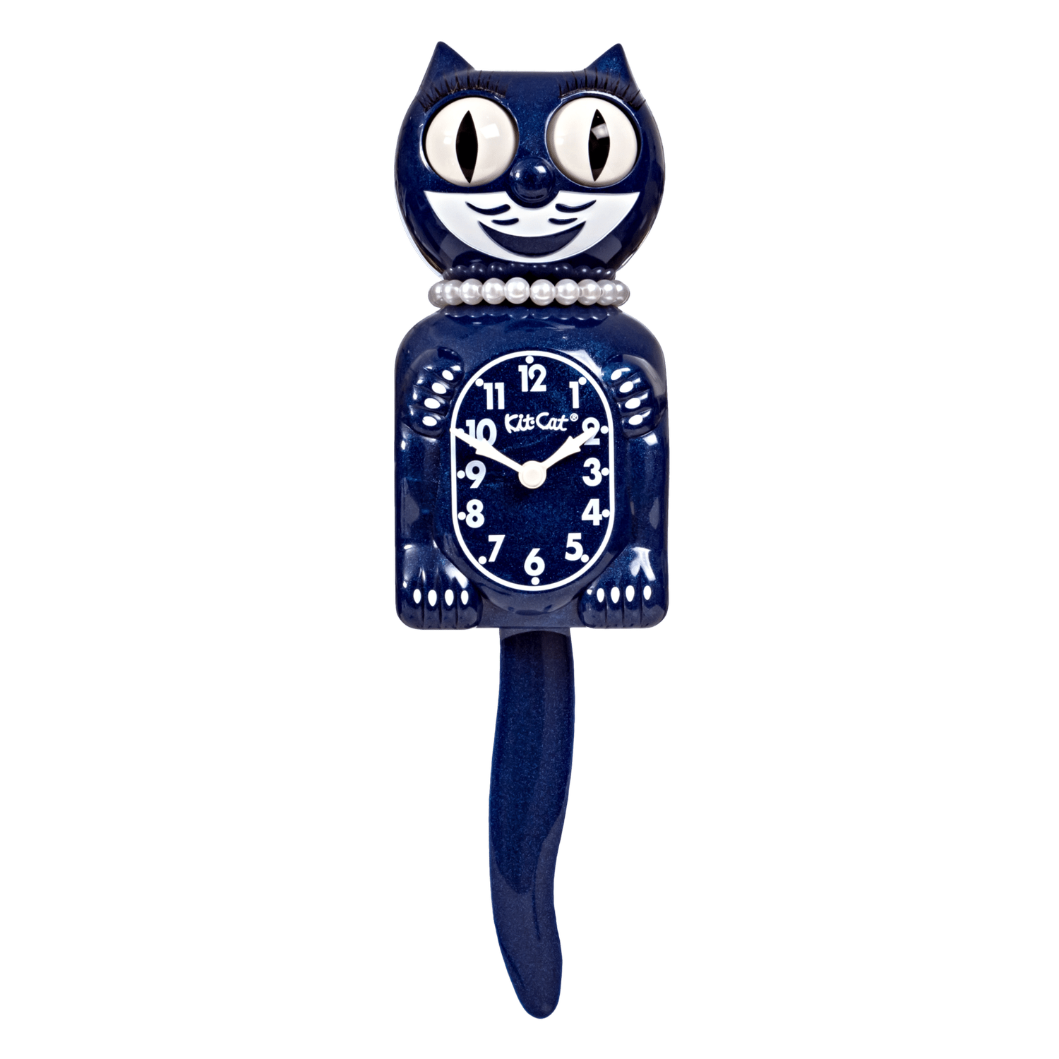 NEW Pastel Lilac Kit-Cat Clock Woman