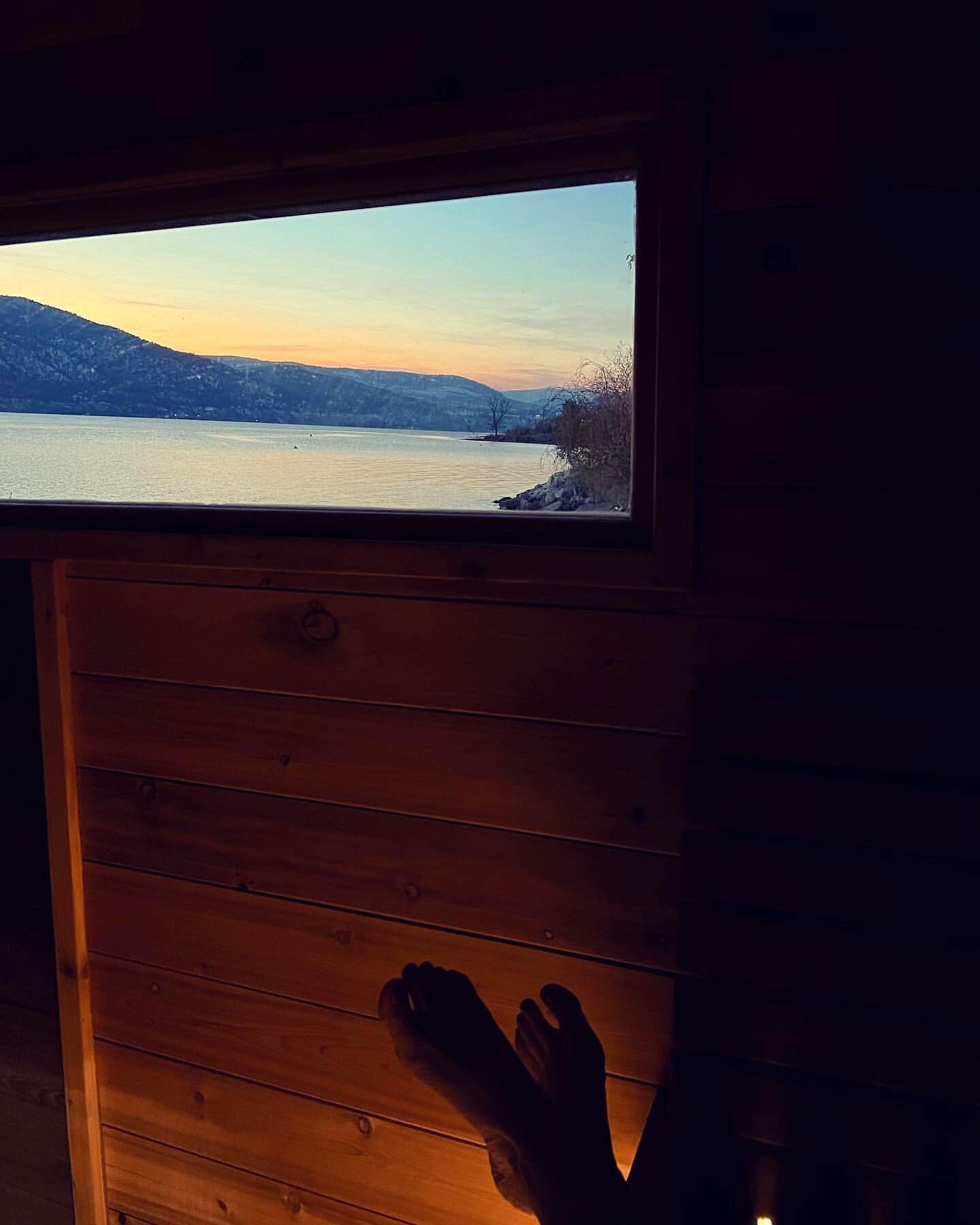 REPOST @hootshideout
&ldquo;Sunset sweat sessions and a few rounds of cold dips = perfection!

Thanks @backwoods_sauna 

Can&rsquo;t wait for more wknds like this!&rdquo;

~ These guys @hootshideout have got it made with their Air BnB right on Okanag