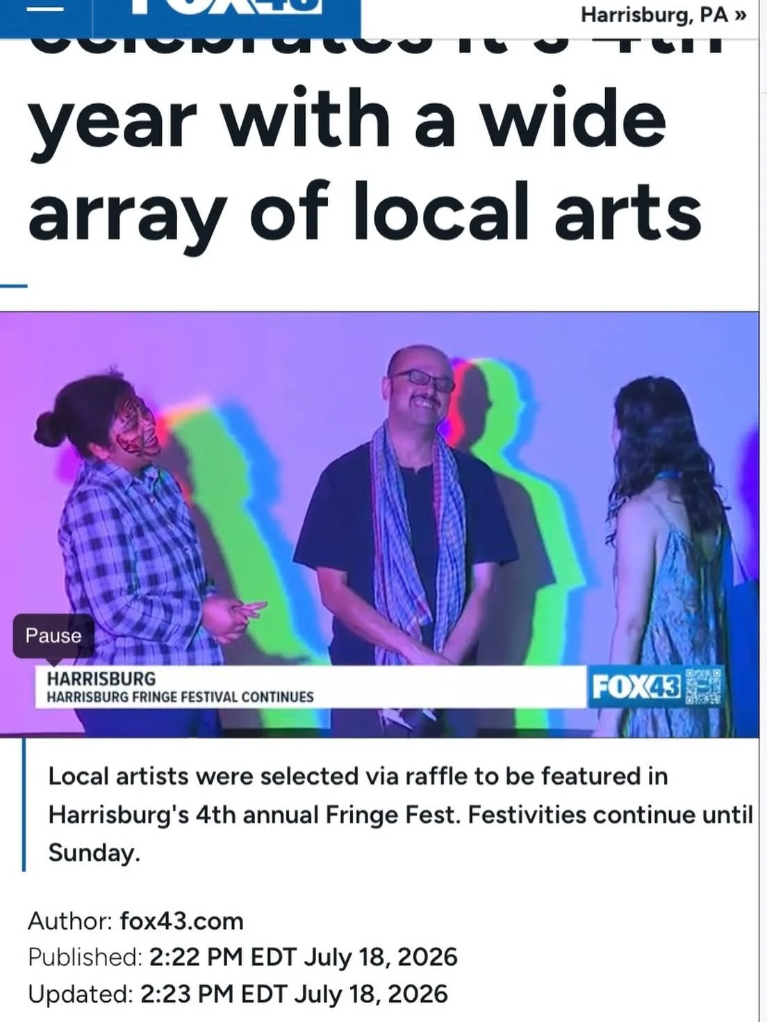 Us on Fox43
