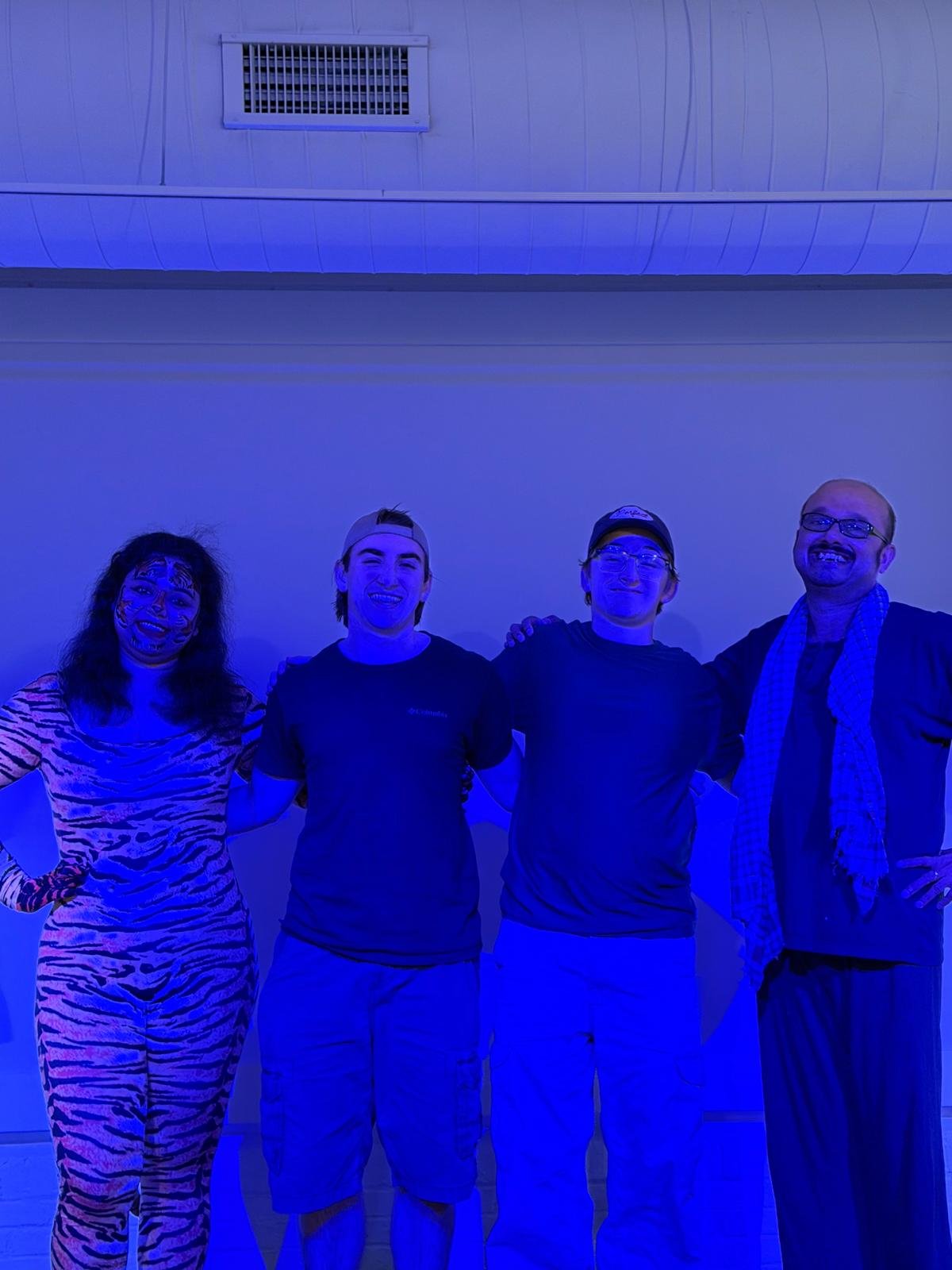With our amazing Tech crew
