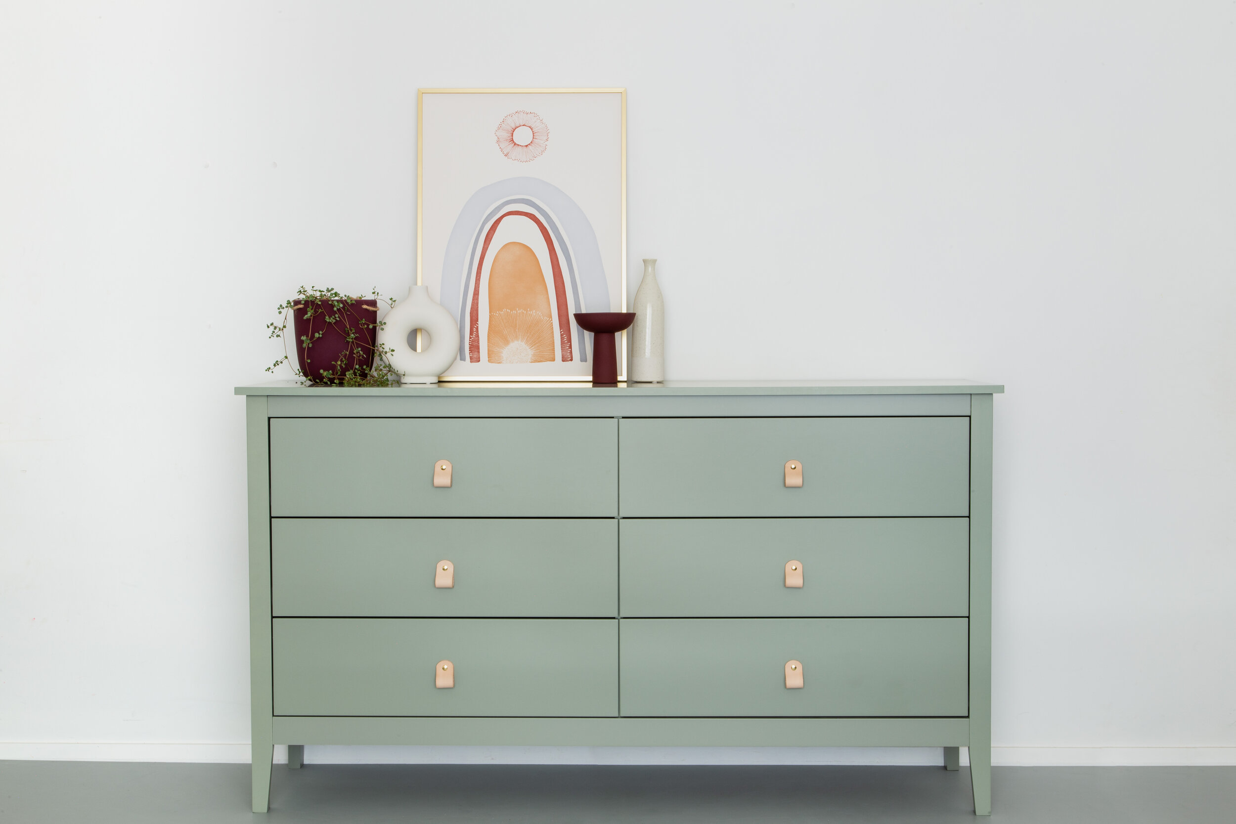 Handmade Leather Drawer Pulls for DIY