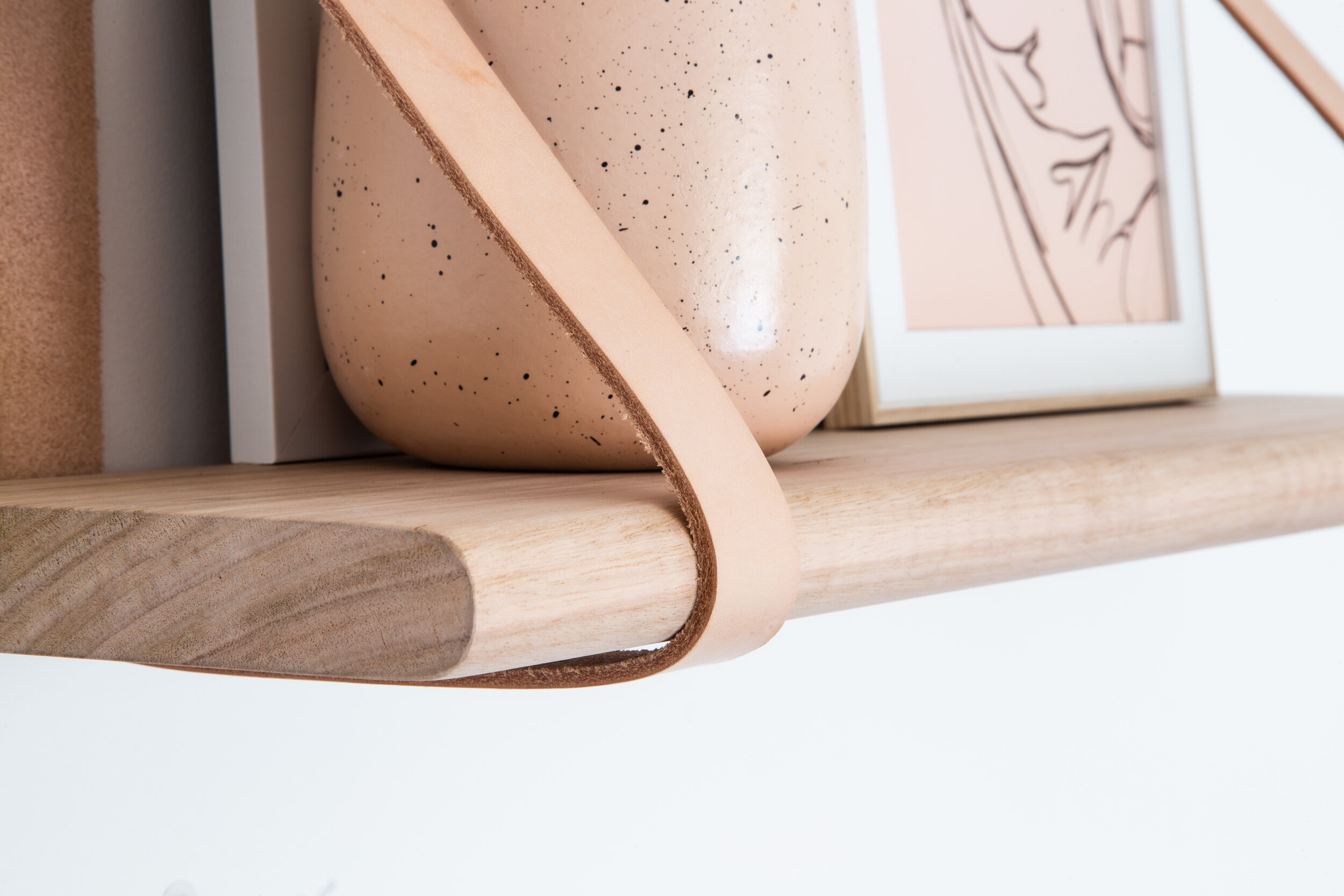 Shelf with a Curved Edge