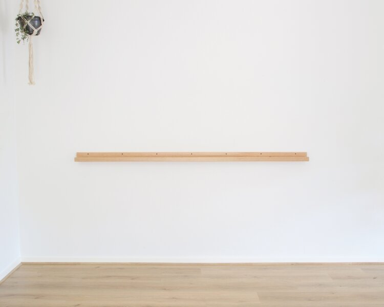 Victorian Ash Timber Shelf