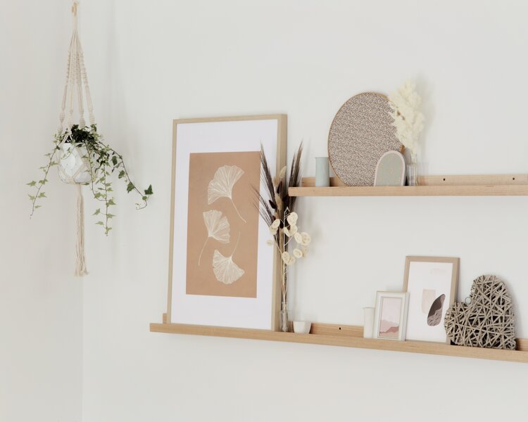 Long and Narrow Shelves