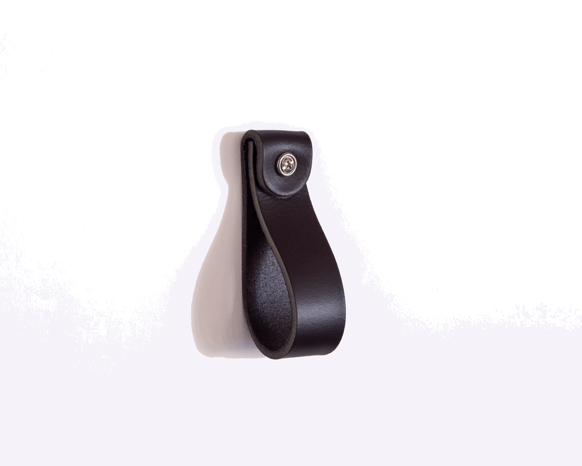 Black Leather Hook for Curtain