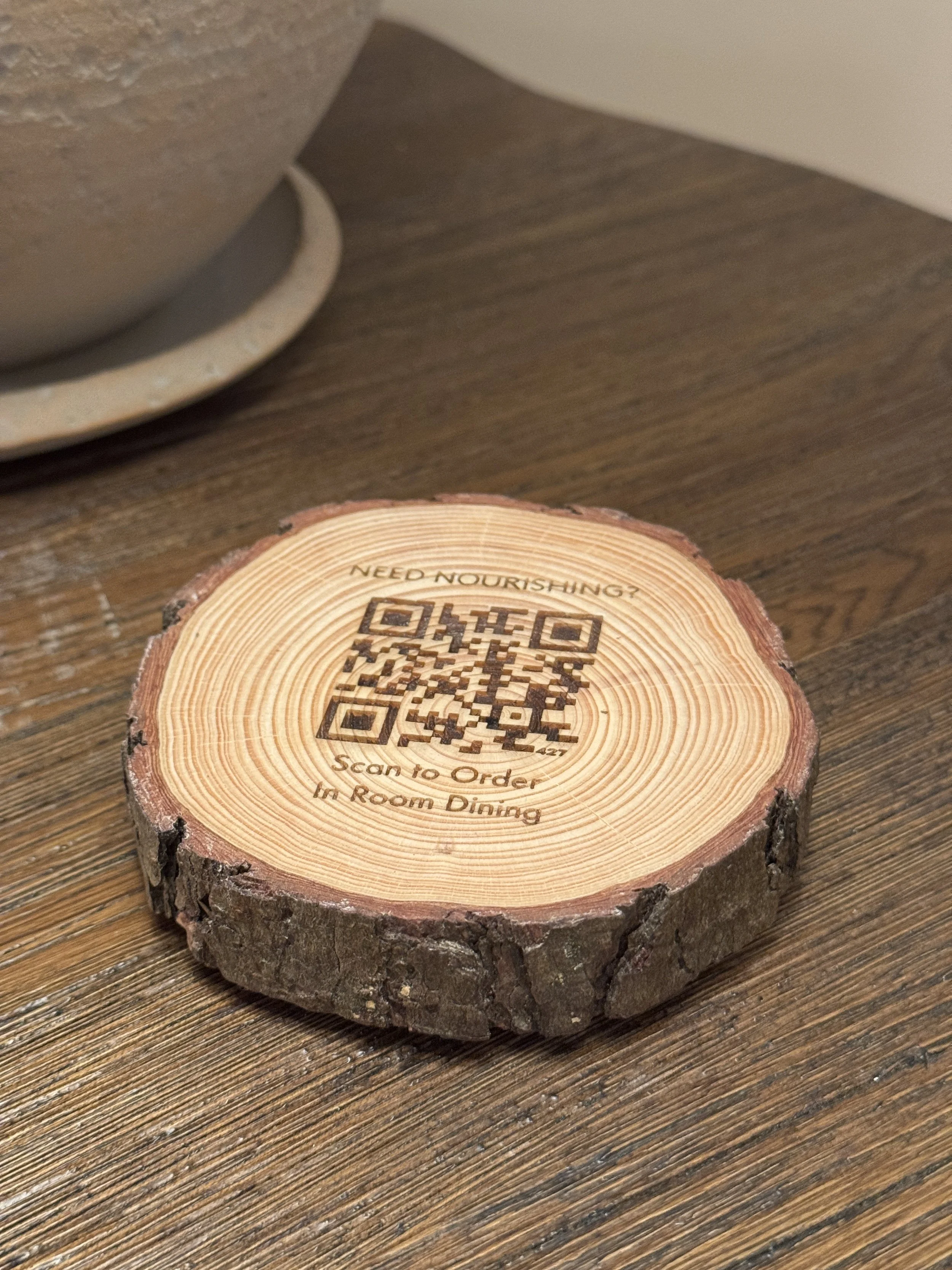 In-Room Dining Coaster