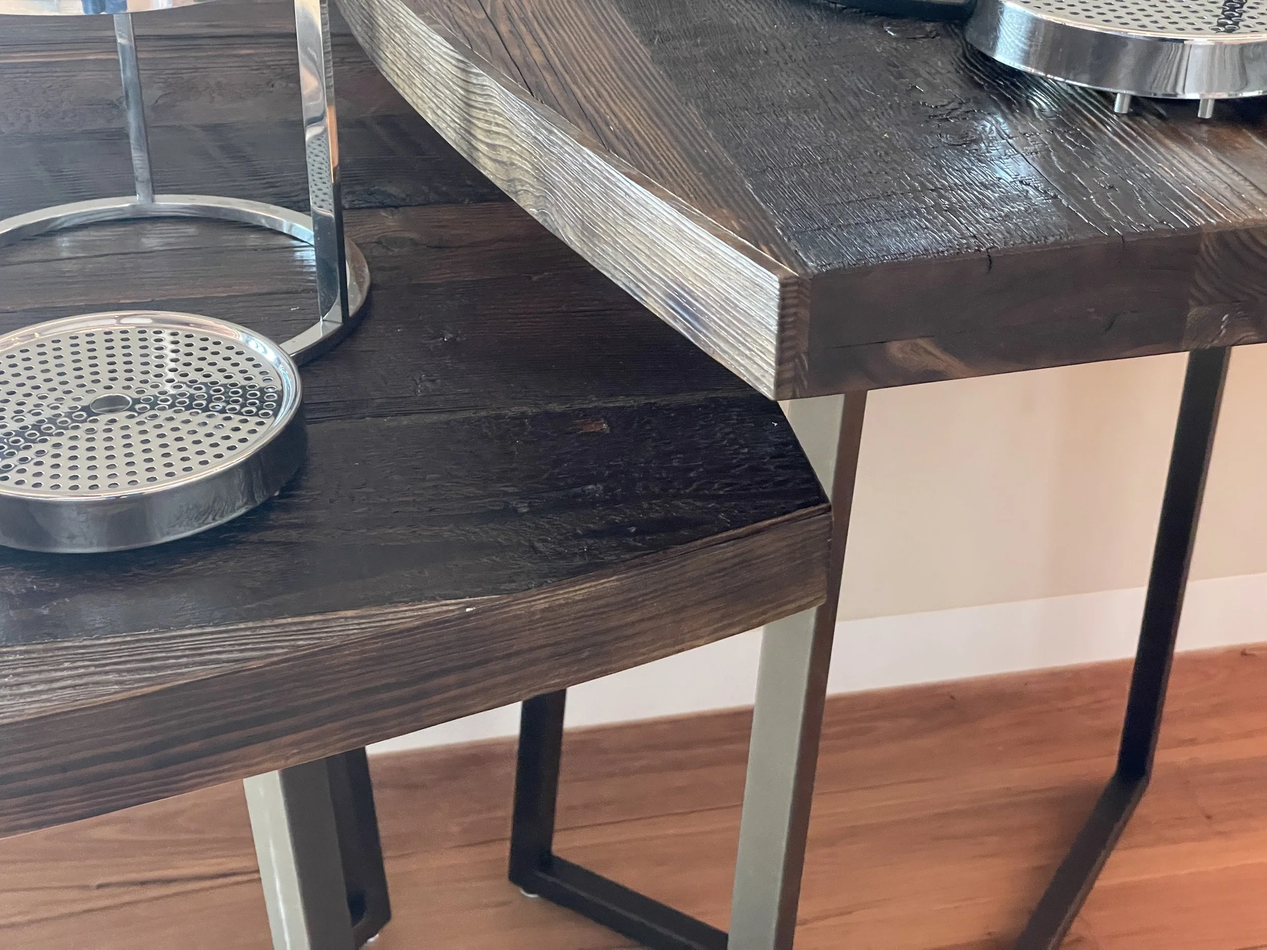 Buffet Tables in salvaged Oregon