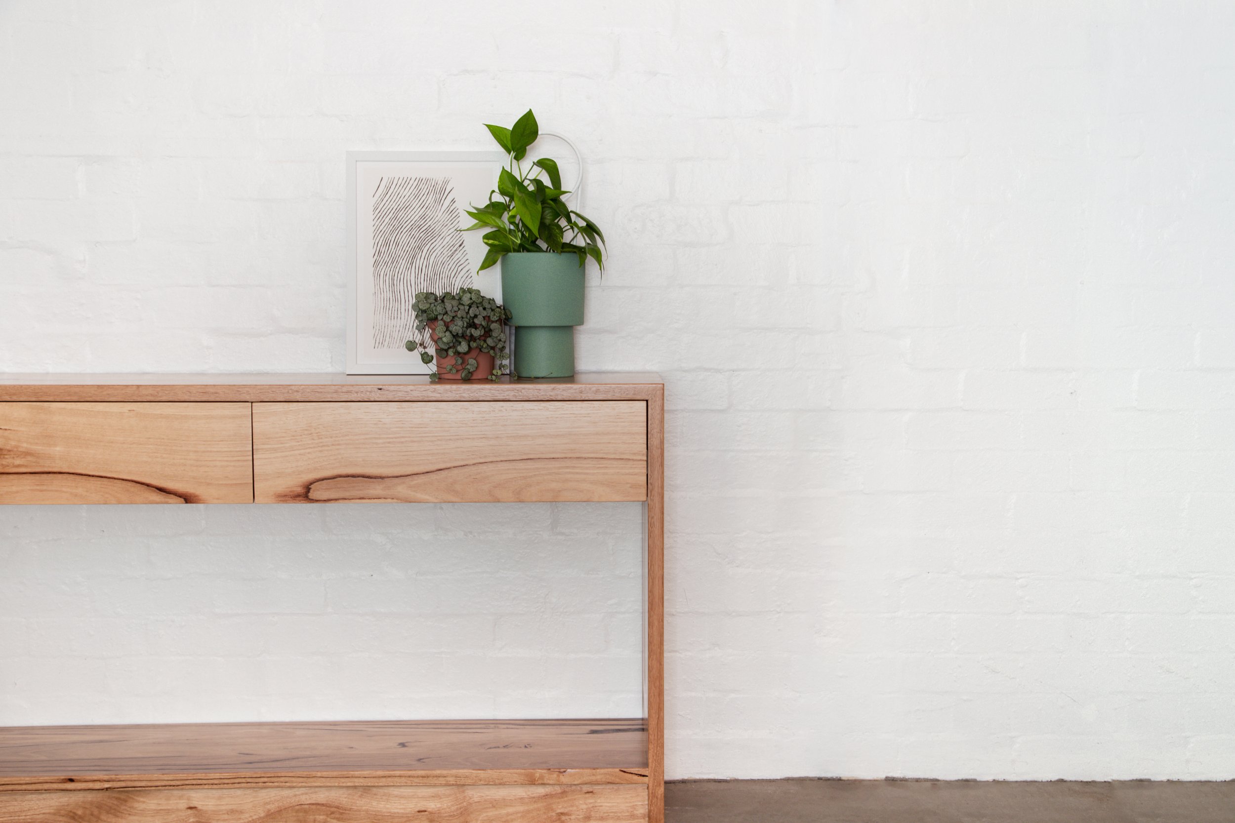 Victorian Ash Handmade Entrance Table