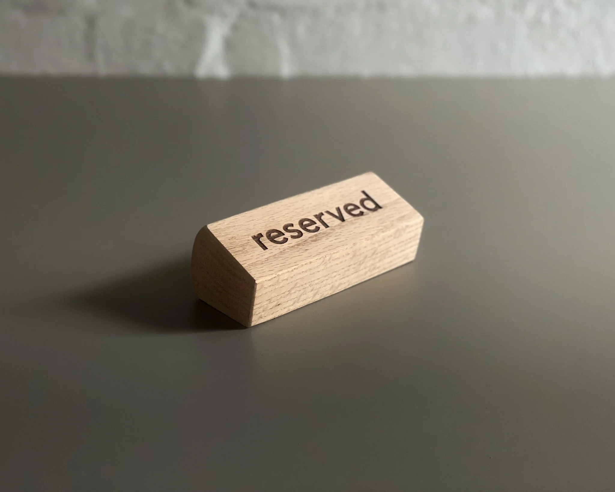 Reserved Signs