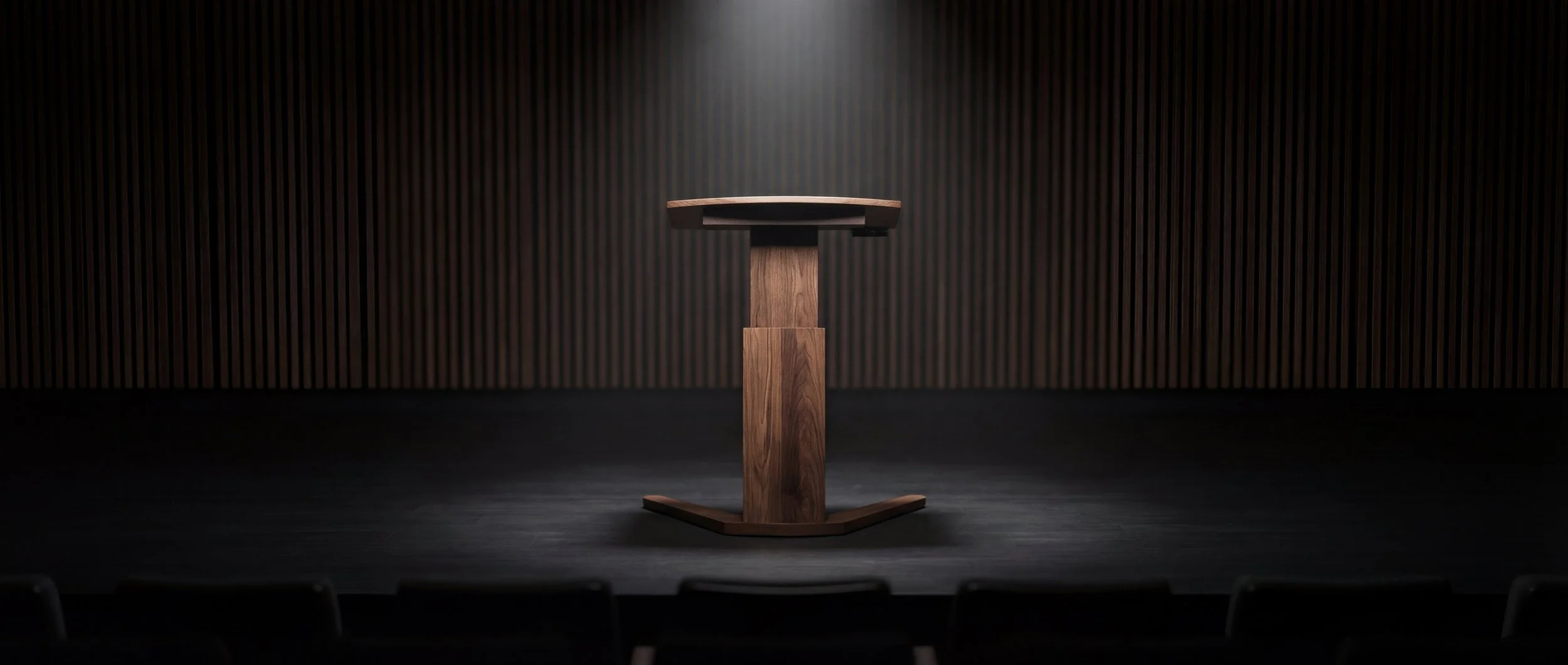 Wheelchair accessible rostrum