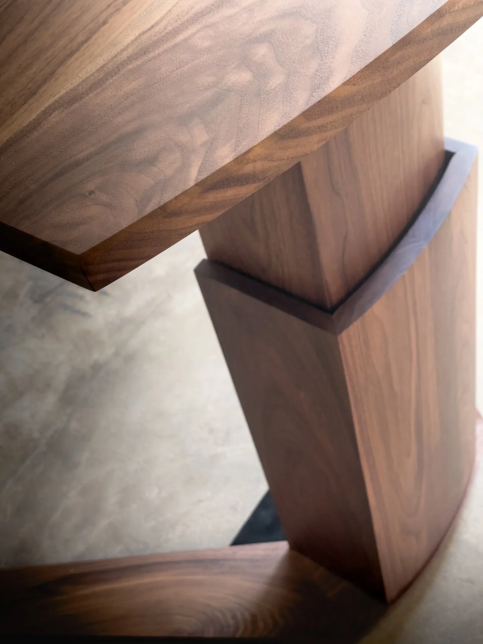 height adjustable lectern in solid timber