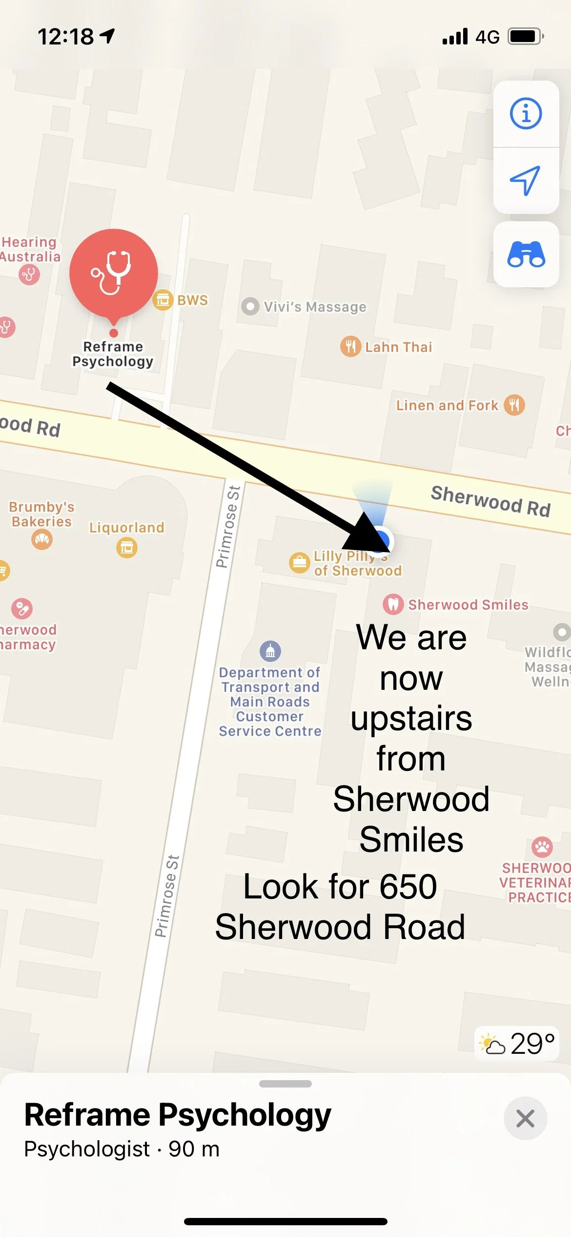 We are moving into our new office 14/2/2022