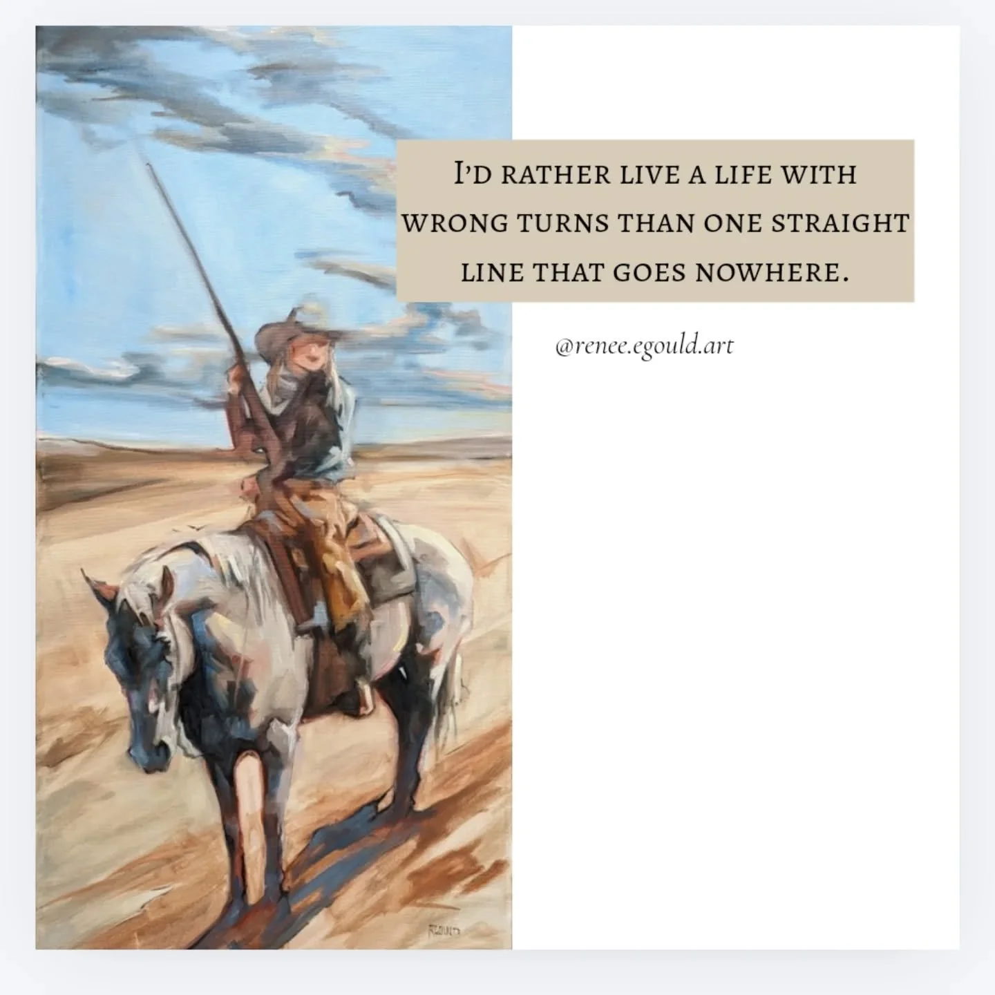 I listened to a podcast today and they were talking about taking yourself seriously. That you can treat your dream seriously and actually want something. You can want to do it greatly. And if you take yourself seriously you stand to fail and look sil