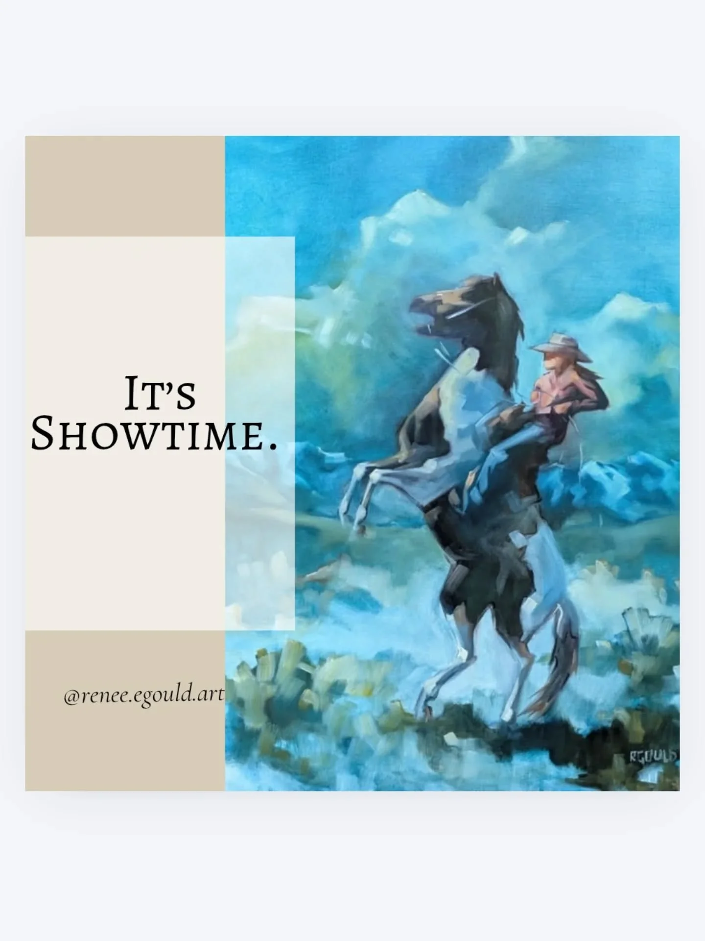 So let's show up and show out.