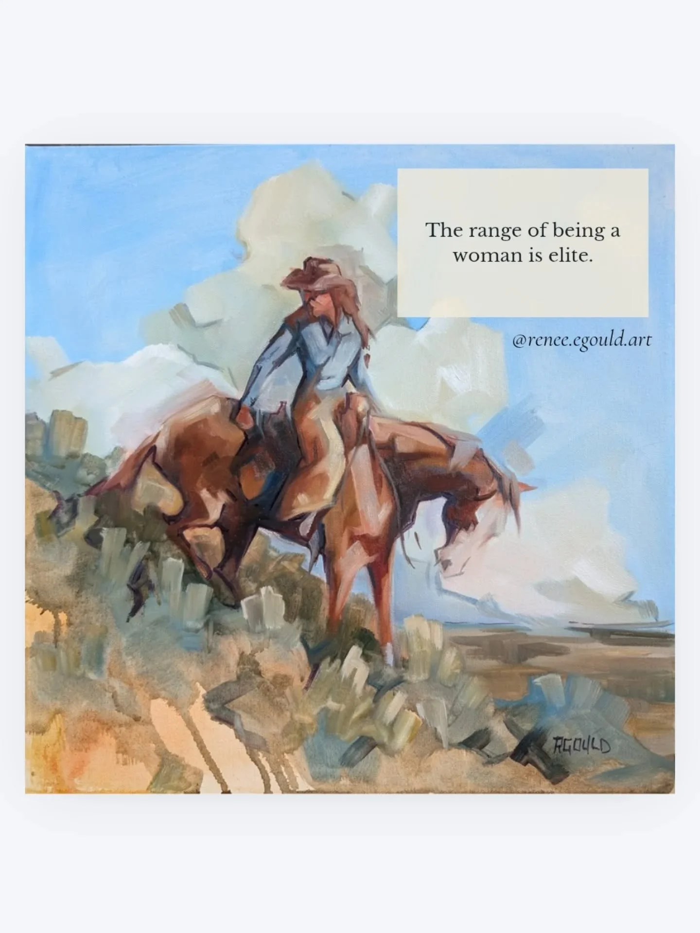 I can be at a luxury high end event with my art for the afternoon and then immediately after be singing the wheels on the bus with my kids on the way home.

I can fell like a million bucks physically and mentally one day and then the next I can feel 