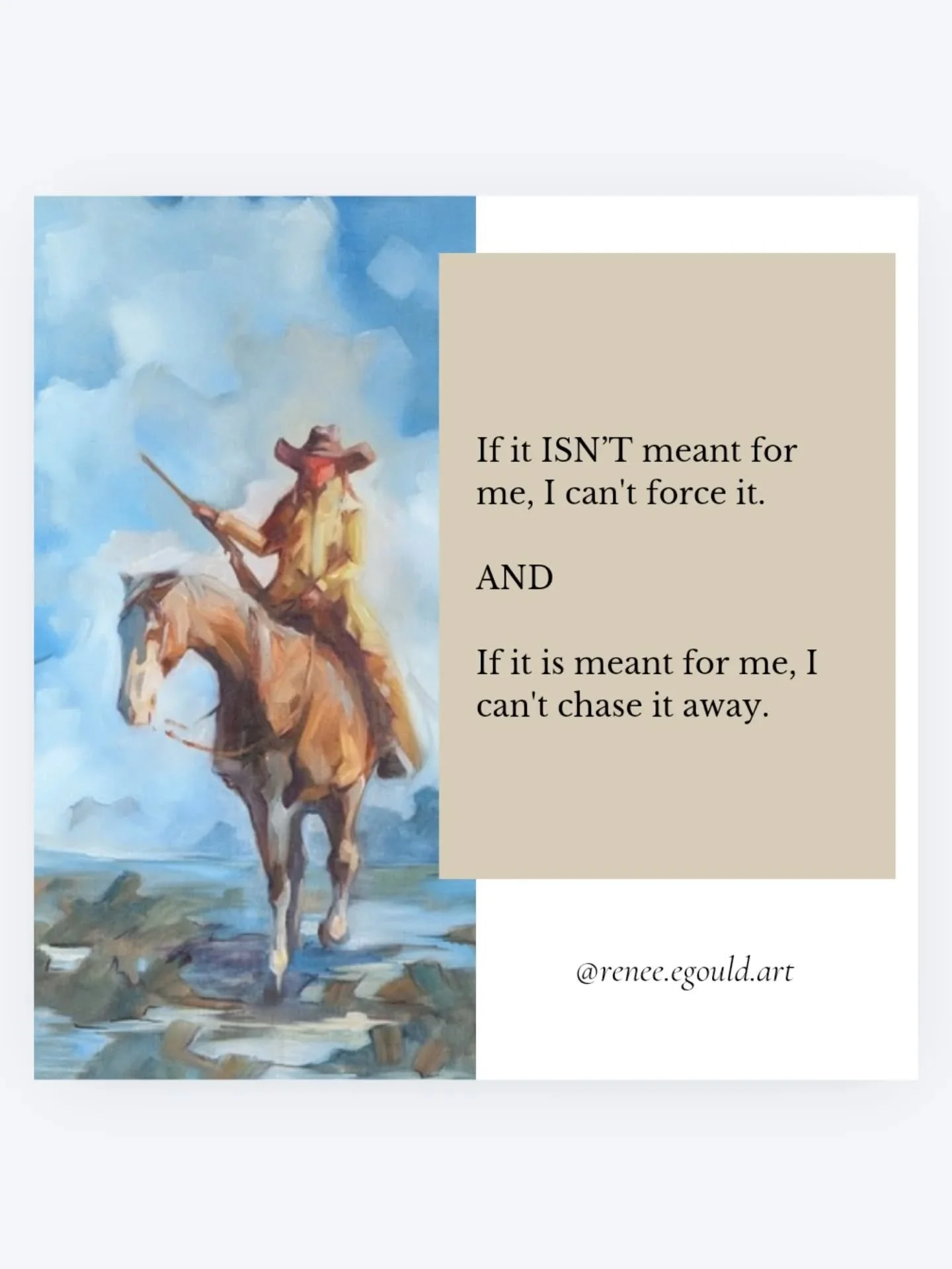 I don't know if this is true but it helps settle the squirrel in my brain that goes a million miles an hour...