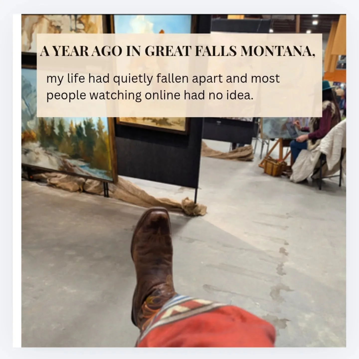 A year can change everything.

This time last year, my life looked very different behind the scenes than it did online.

I was navigating separation, living with my parents with my two kids, trying to get into a house that turned out to need way more