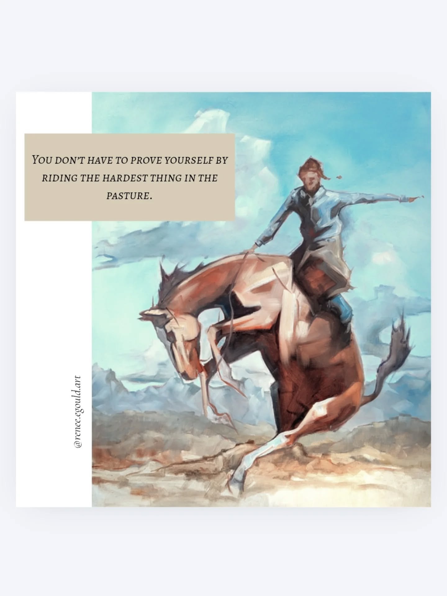 I mean you can and there is something satisfying in doing it, but just know you're not more or less valuable if you do or don't do it.