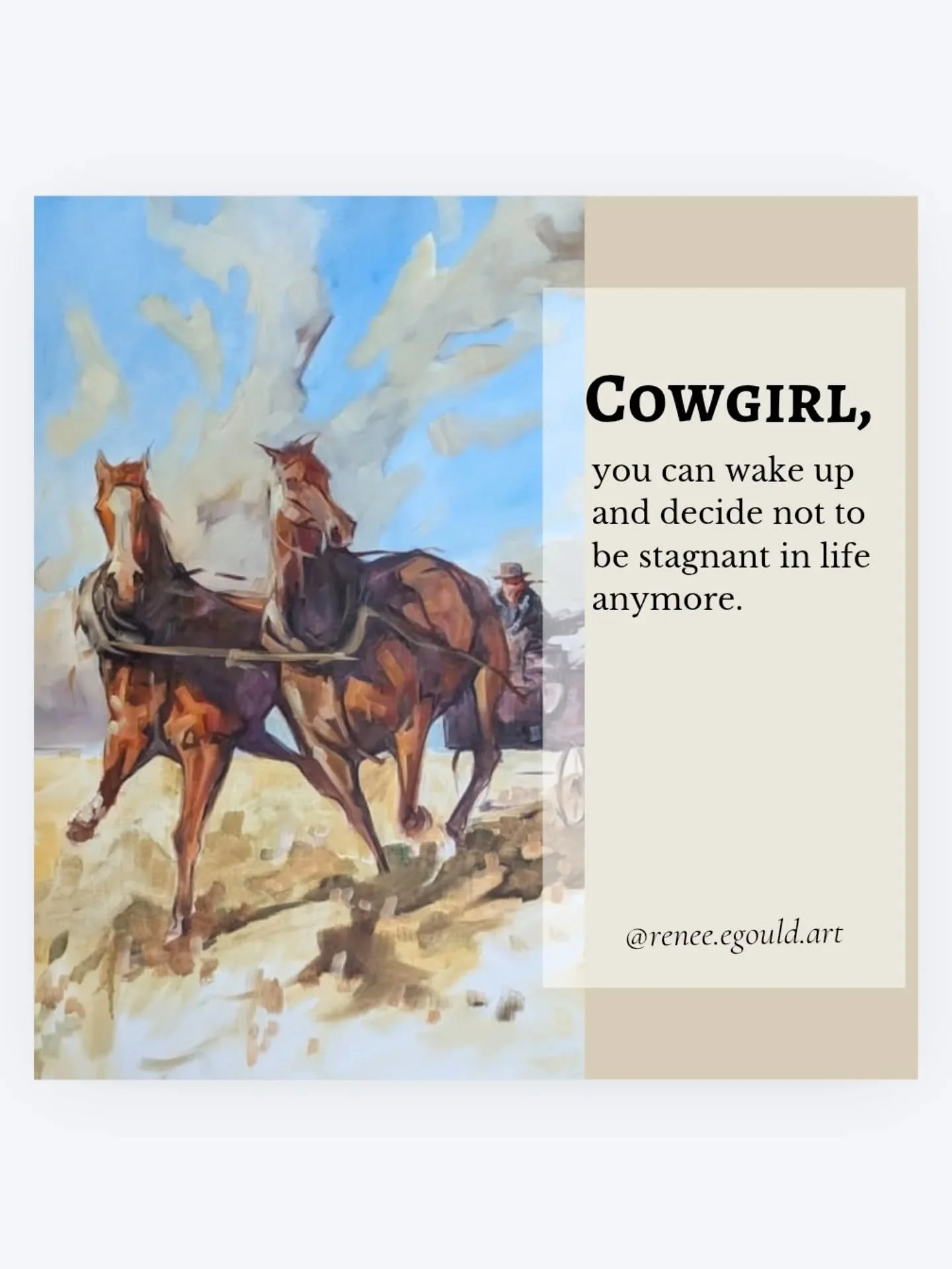 I got a message the other day from a friend I haven't seen in a long time and she said she's enjoyed watching my journey unfold and I said ME TOO!

I honestly had no idea where my art would take me when I first started. But I did start by knowing tha