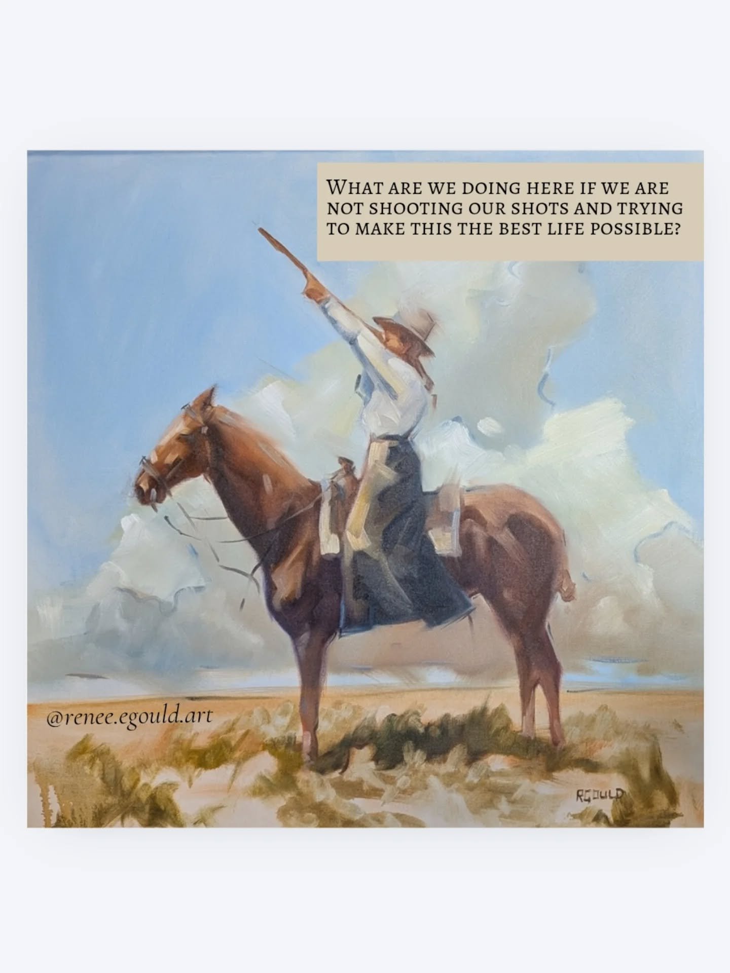 Life is meant to be joyful. 
We are meant to be having a good time.