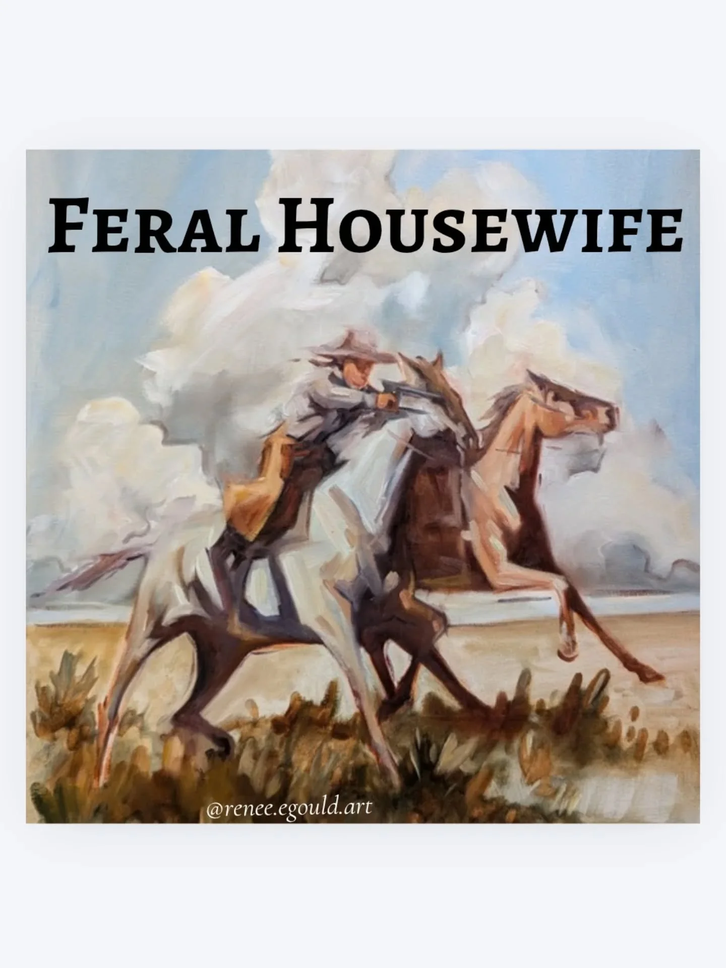 I'm guessing since I'm a separated woman, I could be classified as a bit of a feral housewife.
I didn't much like staying in and doing the dishes, laundry, or vacuuming. Instead I enjoyed meeting new people, dreaming audaciously, earning money, and s