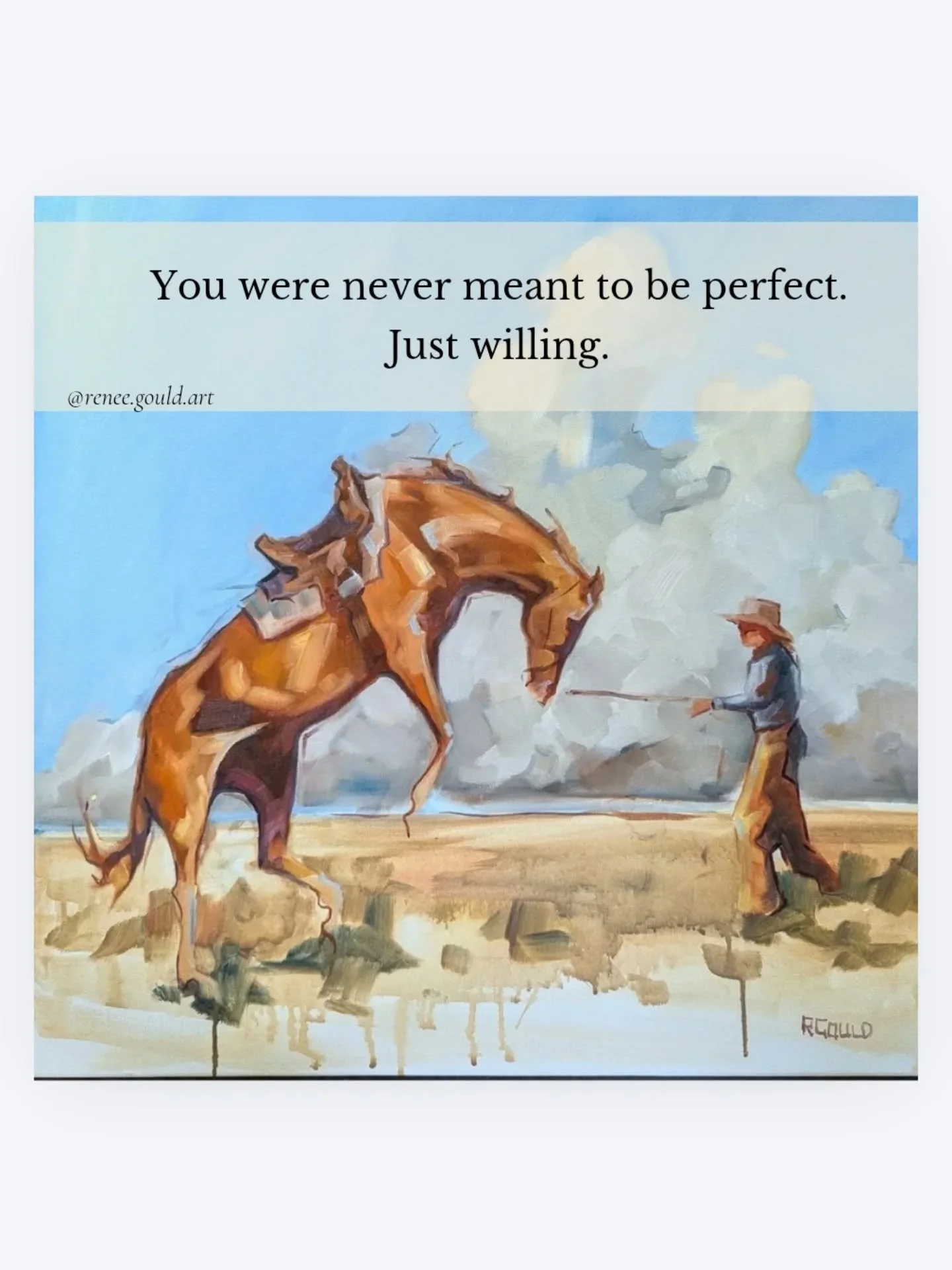 I don't think I'm the best painter nor the best story teller. Some days I wish I was though, that would really satisfy the perfectionist side of my brain. What I do think I do well, is reaching out to others with arms wide open and palms up, willing 