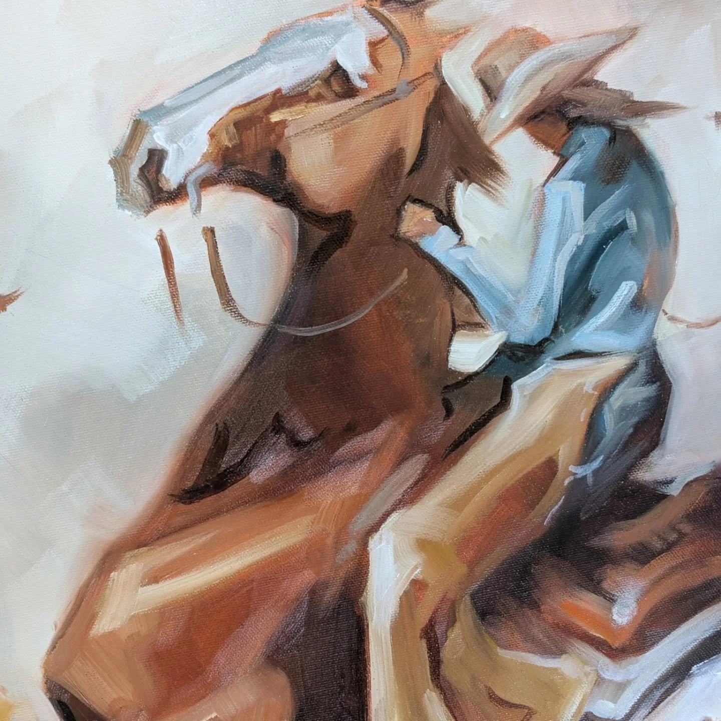 I grew up riding off the track Thoroughbreds and they were a flighty animal, if one spooked, they all spooked. 

Sometimes I feel like I can be a bit like that.

I talk to a lot of people. I ask other people's opinions and inquire about what they are