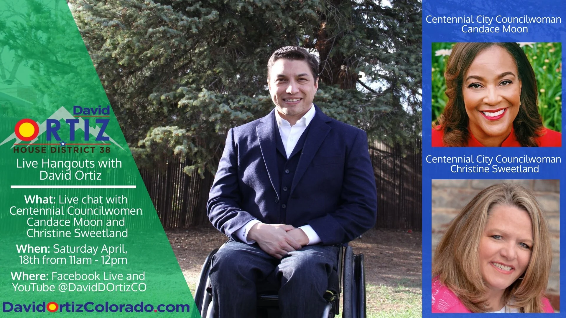 Live Hangout with Centennial City Councilwomen Candace Moon & Christine Sweetland