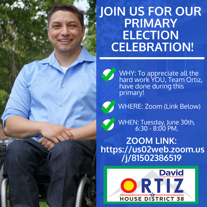 Team Ortiz Primary Election Celebration!