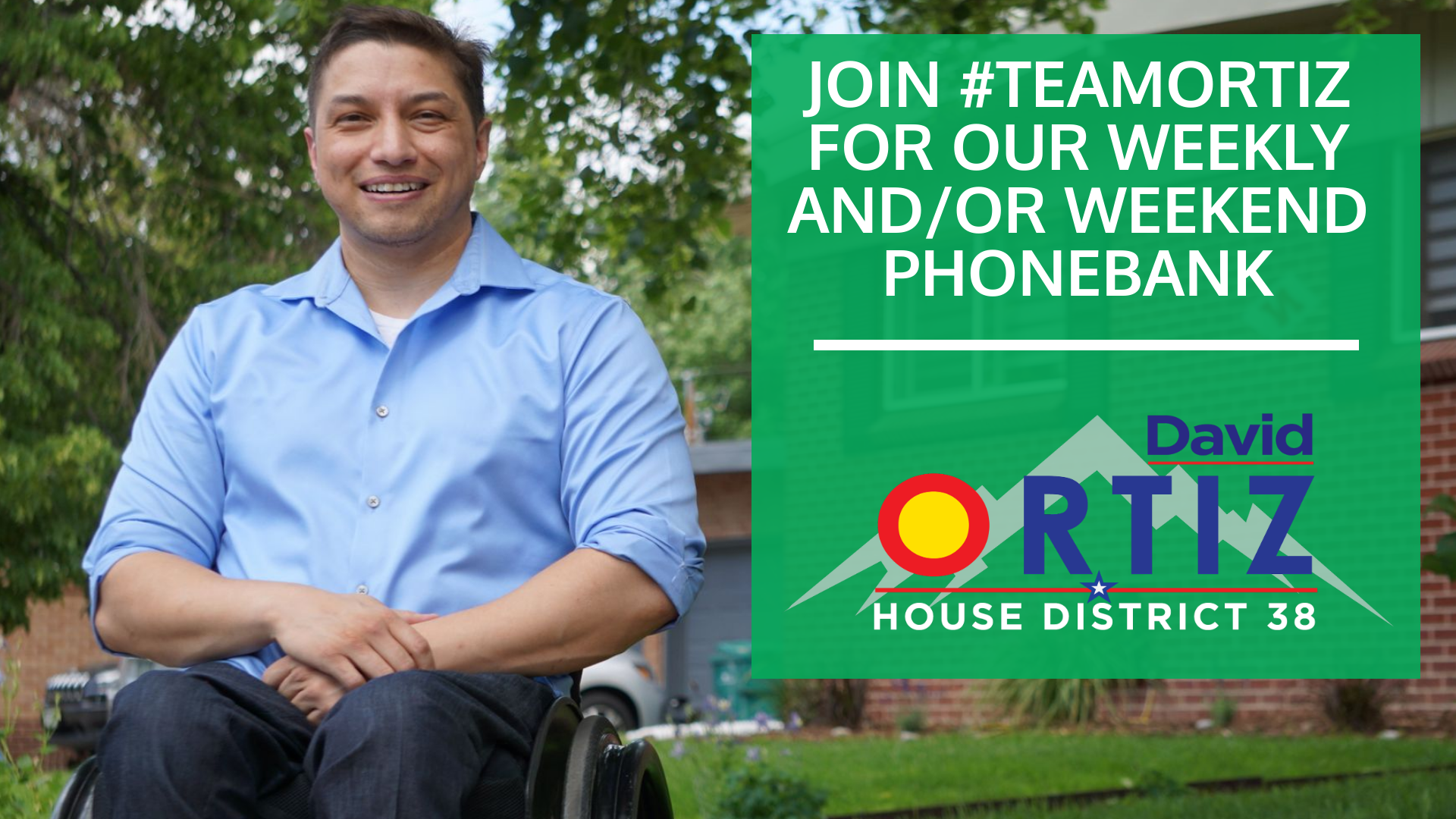 #TeamOrtiz Weekend and Weekly Phonebanks