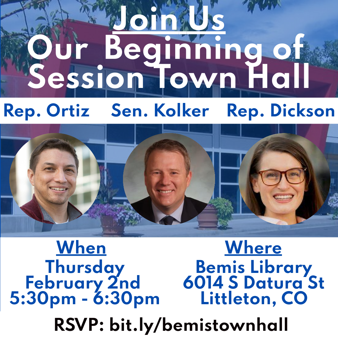 Ortiz, Kolker, Dickson Town Hall!